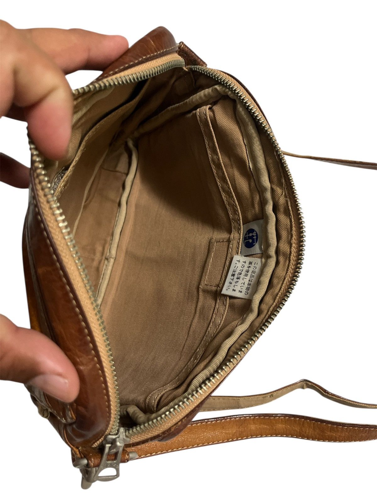 Porter Porter Sling Bag Leather Size ONE SIZE - 7 Thumbnail