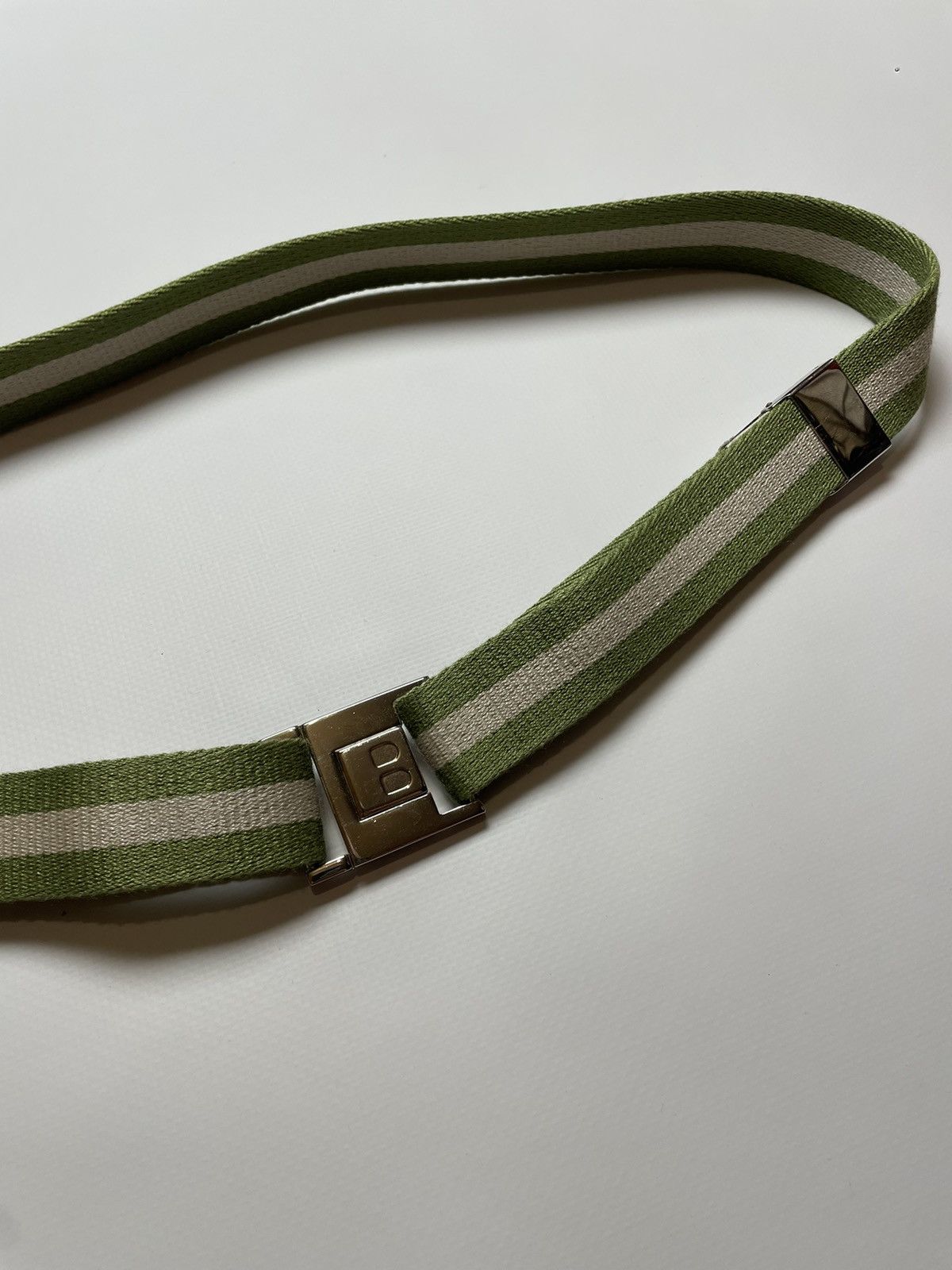 Bally Bally Green and White Belt Size ONE SIZE - 2 Thumbnail