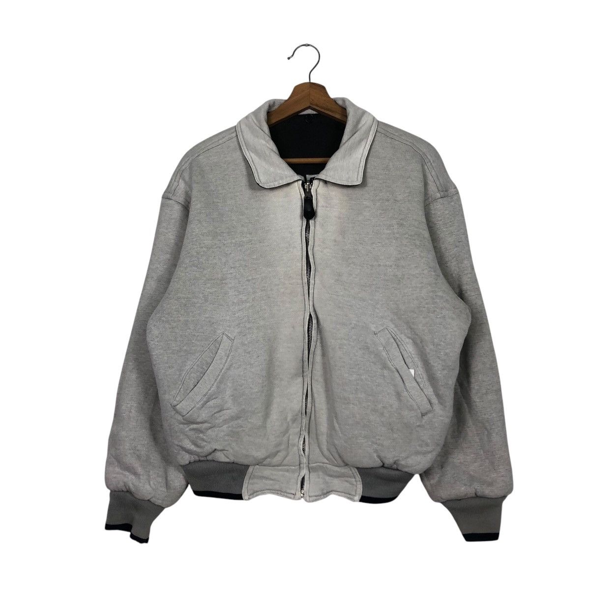 Japanese Brand 📌Vintage Reversible Bomber Jacket Cooperation Issey Miyake Size US M / EU 48-50 / 2 - 3 Thumbnail