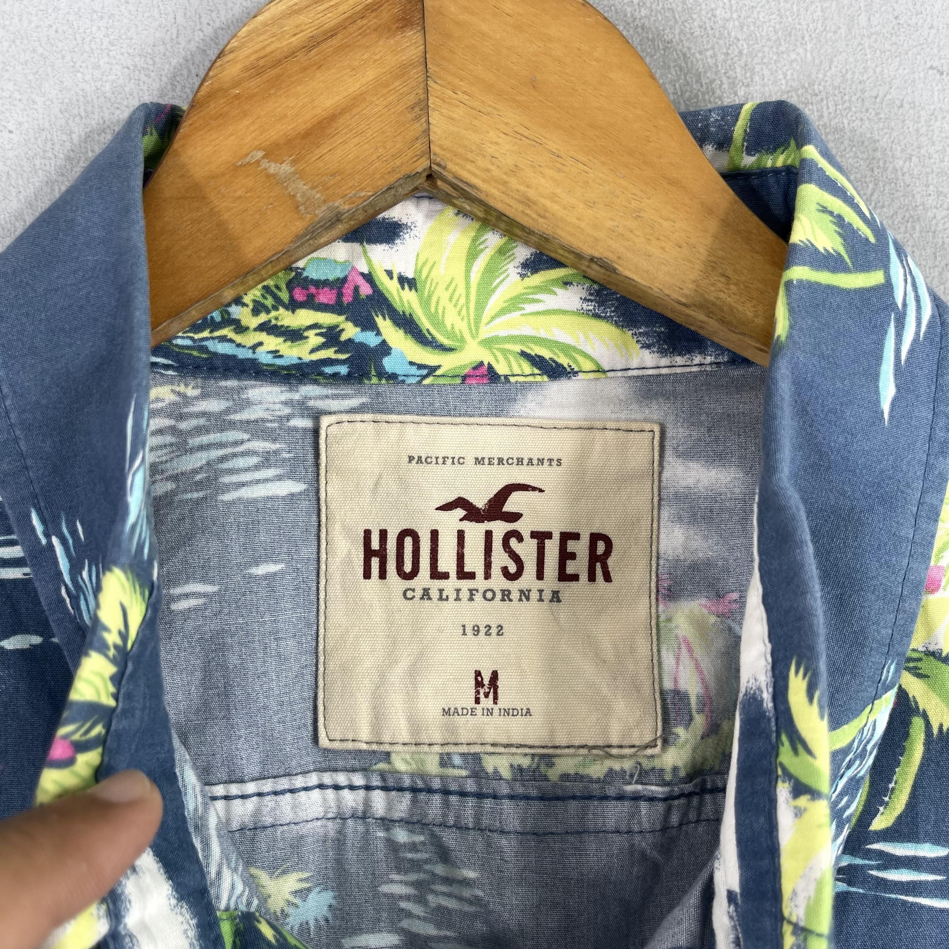 Japanese Brand Vintage HOLLYSTER Aloha Tropical Coconut Tree Hawaii Shirt Size US M / EU 48-50 / 2 - 5 Thumbnail
