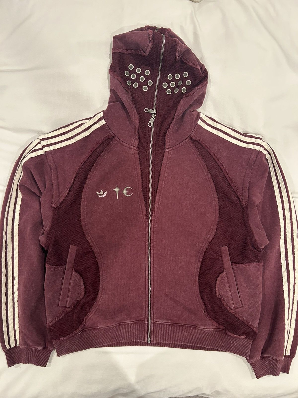 Thug Club Adidas Originals Thug Club Teamgeist Hooded Zip Up 