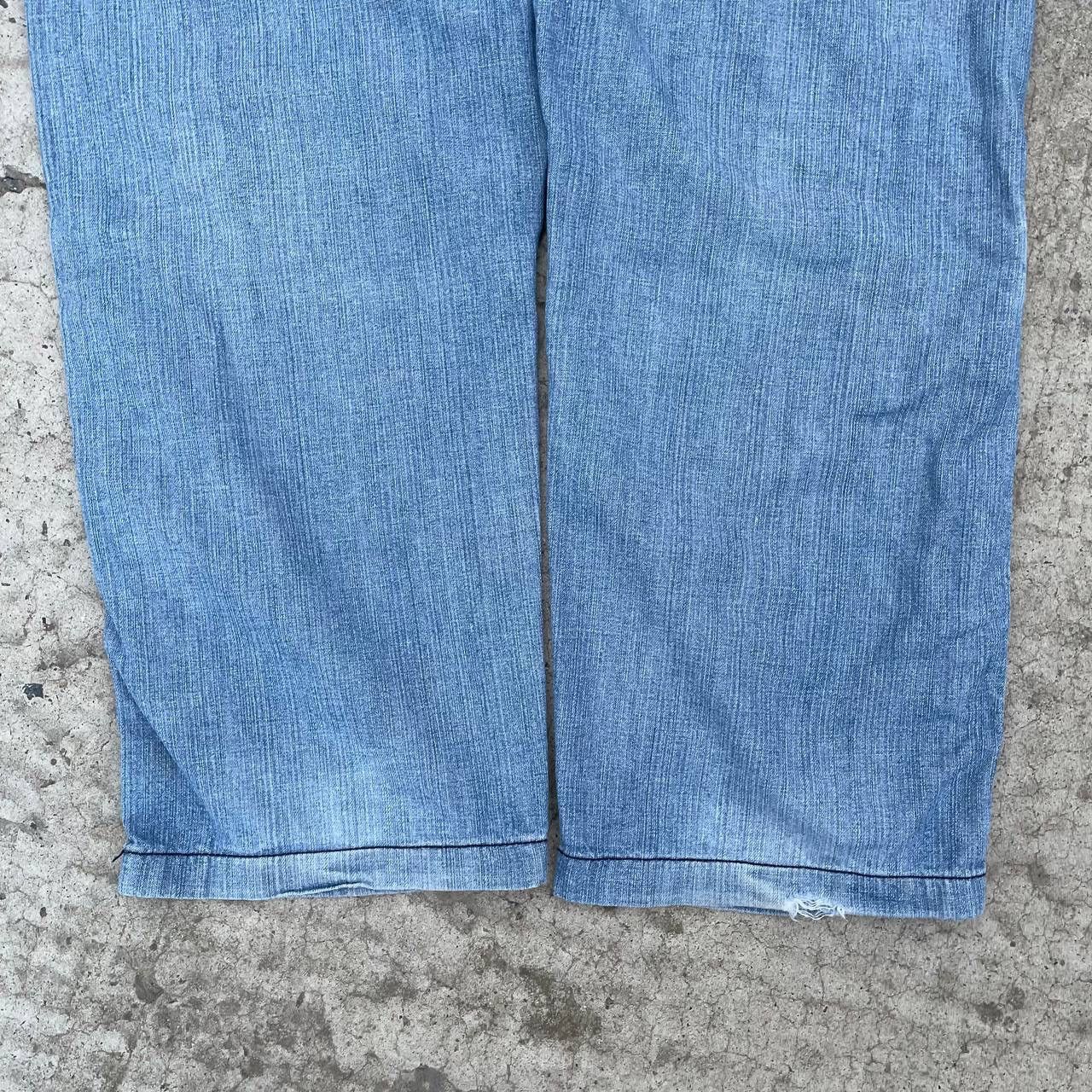 Le Grande Bleu (L.G.B.) Vintage Japanese Style GDSLS Crazy Fit Jeans Double Knee Size US 32 / EU 48 - 10 Thumbnail