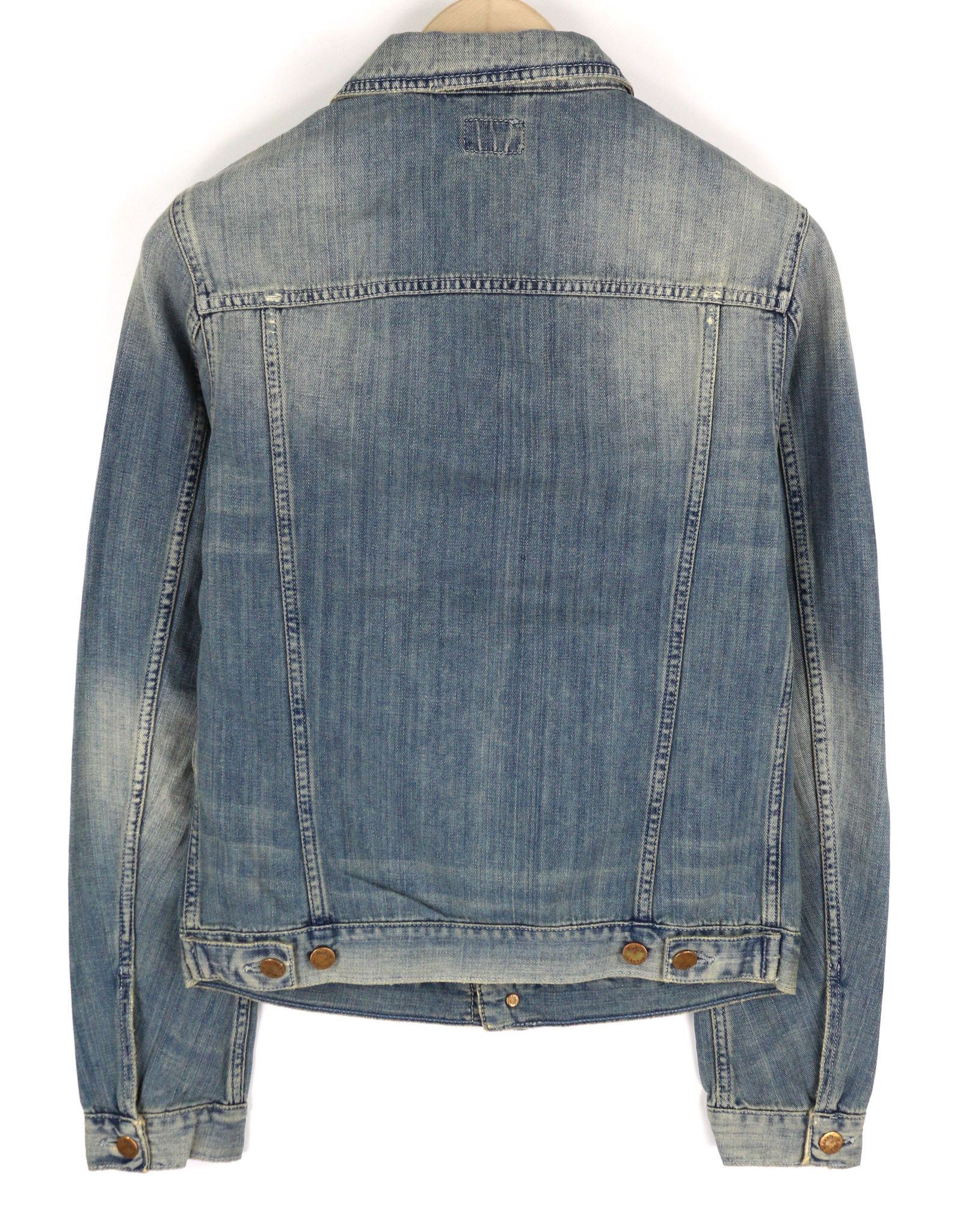 Nudie Jeans BILLY S Light Shades Washed Jacket 81598 Size US S / EU 44-46 / 1 - 2 Thumbnail