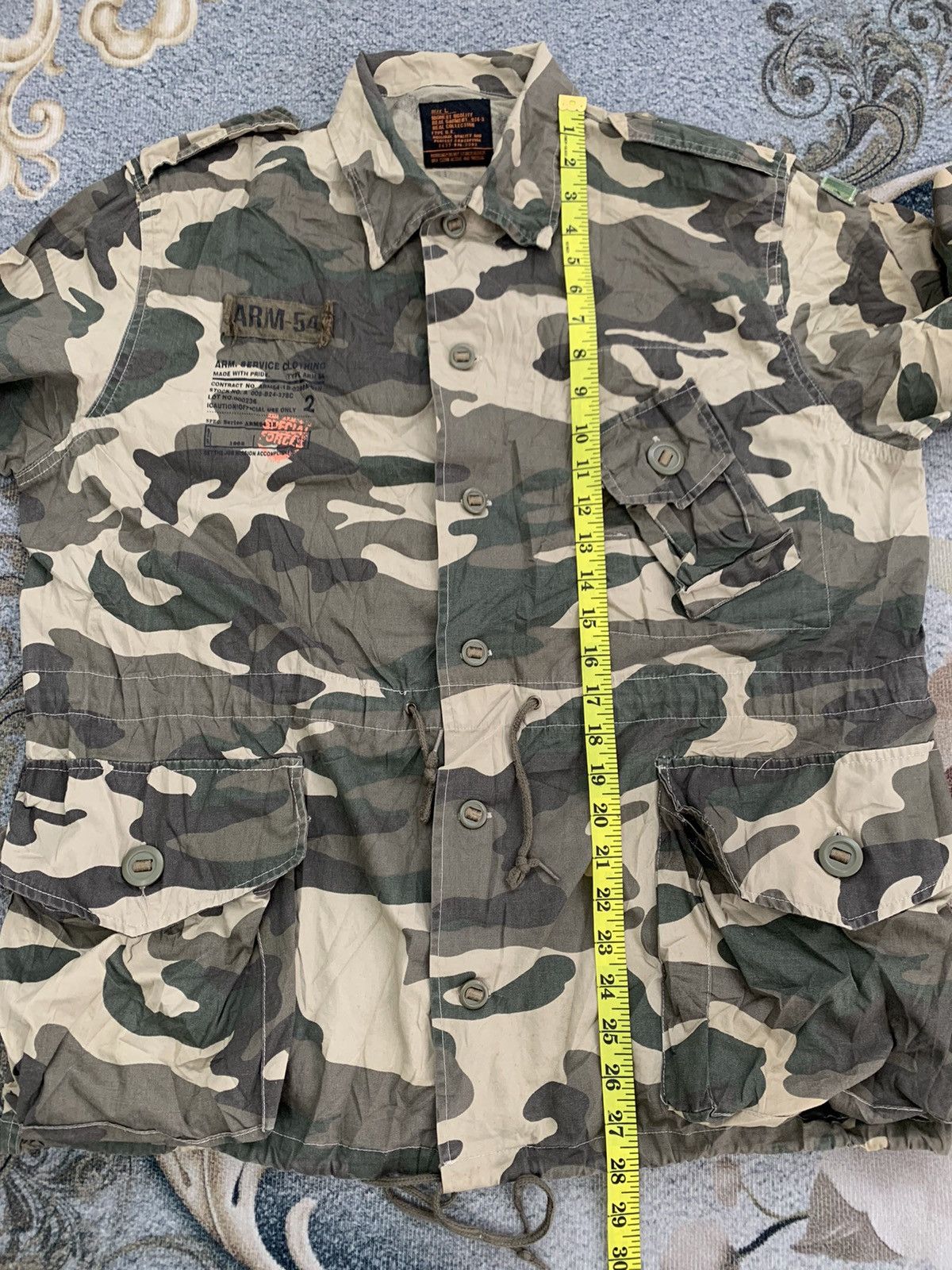 Other Military Camo Jacket Type U.K. ARM-54 Special Forces Size US L / EU 52-54 / 3 - 8 Thumbnail