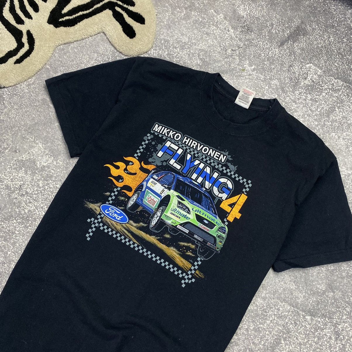 Ford Vintage Ford Mikko Hirvonen Flying 4 racing nascar tee Size US M / EU 48-50 / 2 - 3 Thumbnail