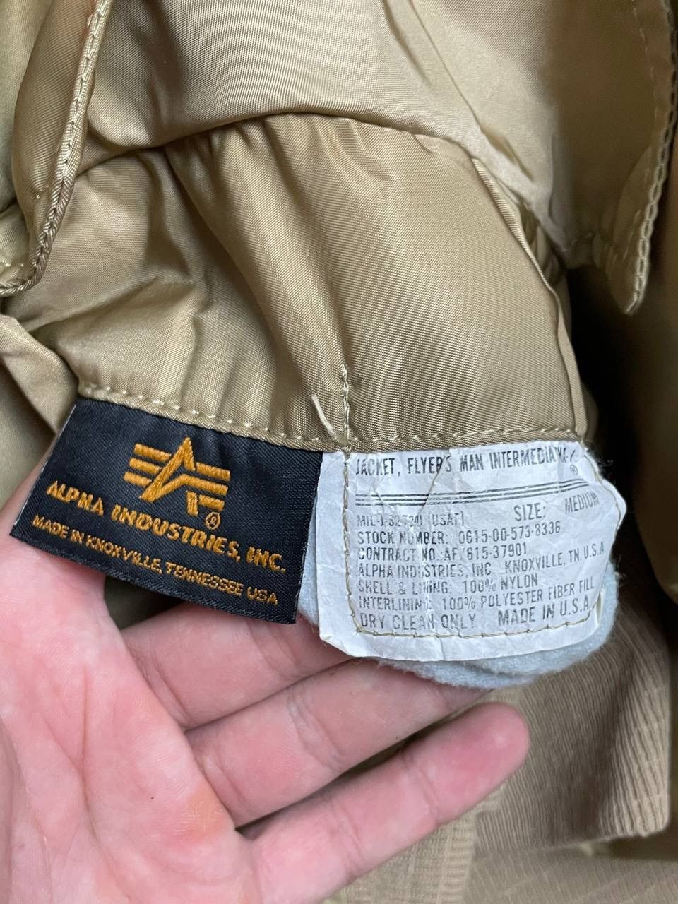 Alpha Industries × Vintage Alpha Industries Vintage Bomber Jacket Ma 1 Avantgarde Style Size US M / EU 48-50 / 2 - 11 Thumbnail