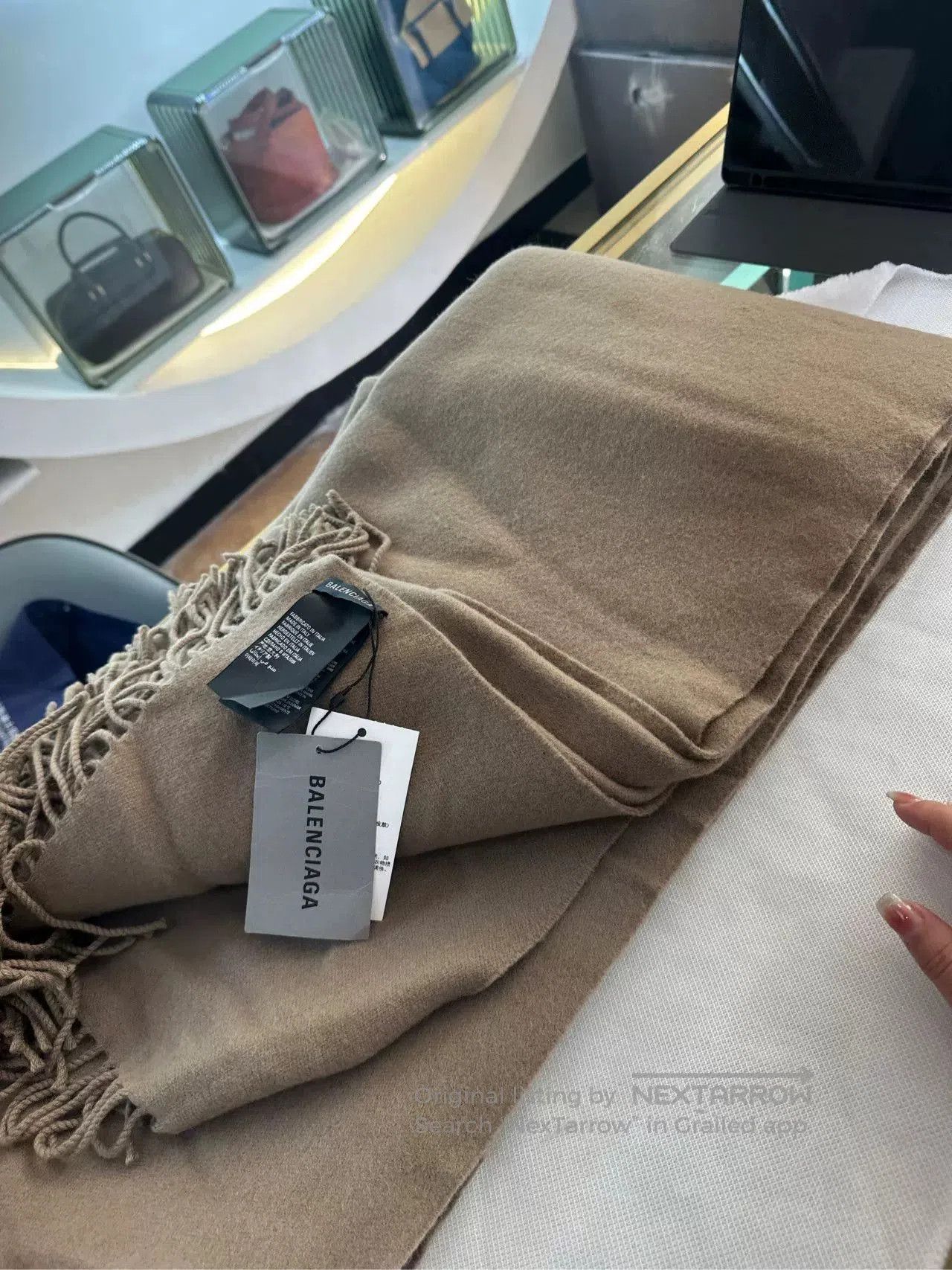 Balenciaga Balenciaga Cashmere Scarf. Size ONE SIZE - 6 Thumbnail