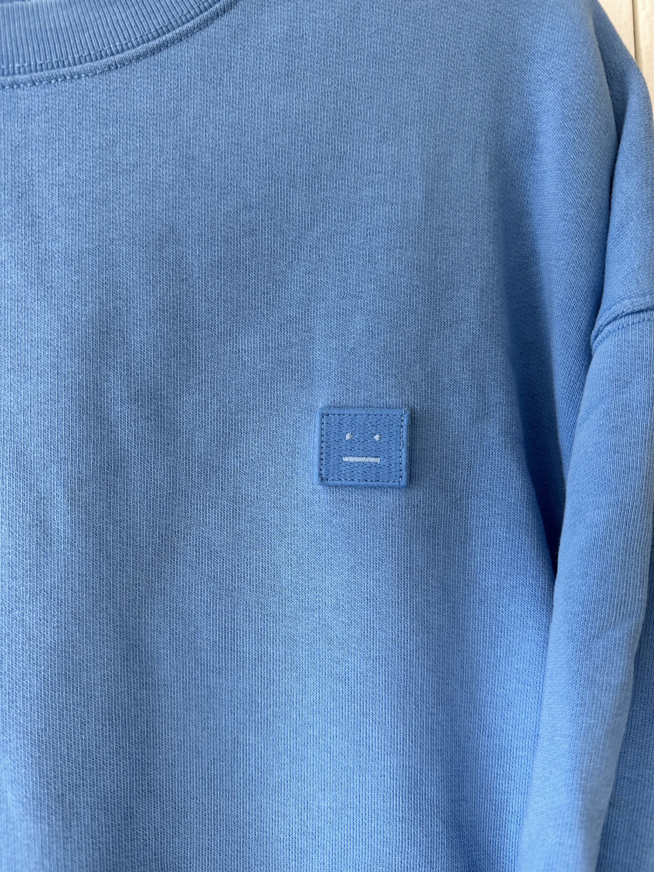 Acne Studios Acne Studios Face Logo Crewneck Size US L / EU 52-54 / 3 - 2 Thumbnail