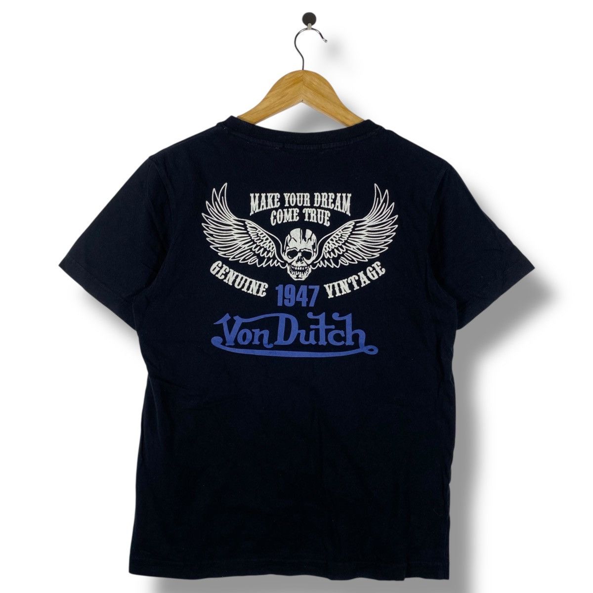 Von Dutch Vintage 00's VON DUTCH Make Your Dream Come True Tee Shirt Size US L / EU 52-54 / 3 - 1 Thumbnail