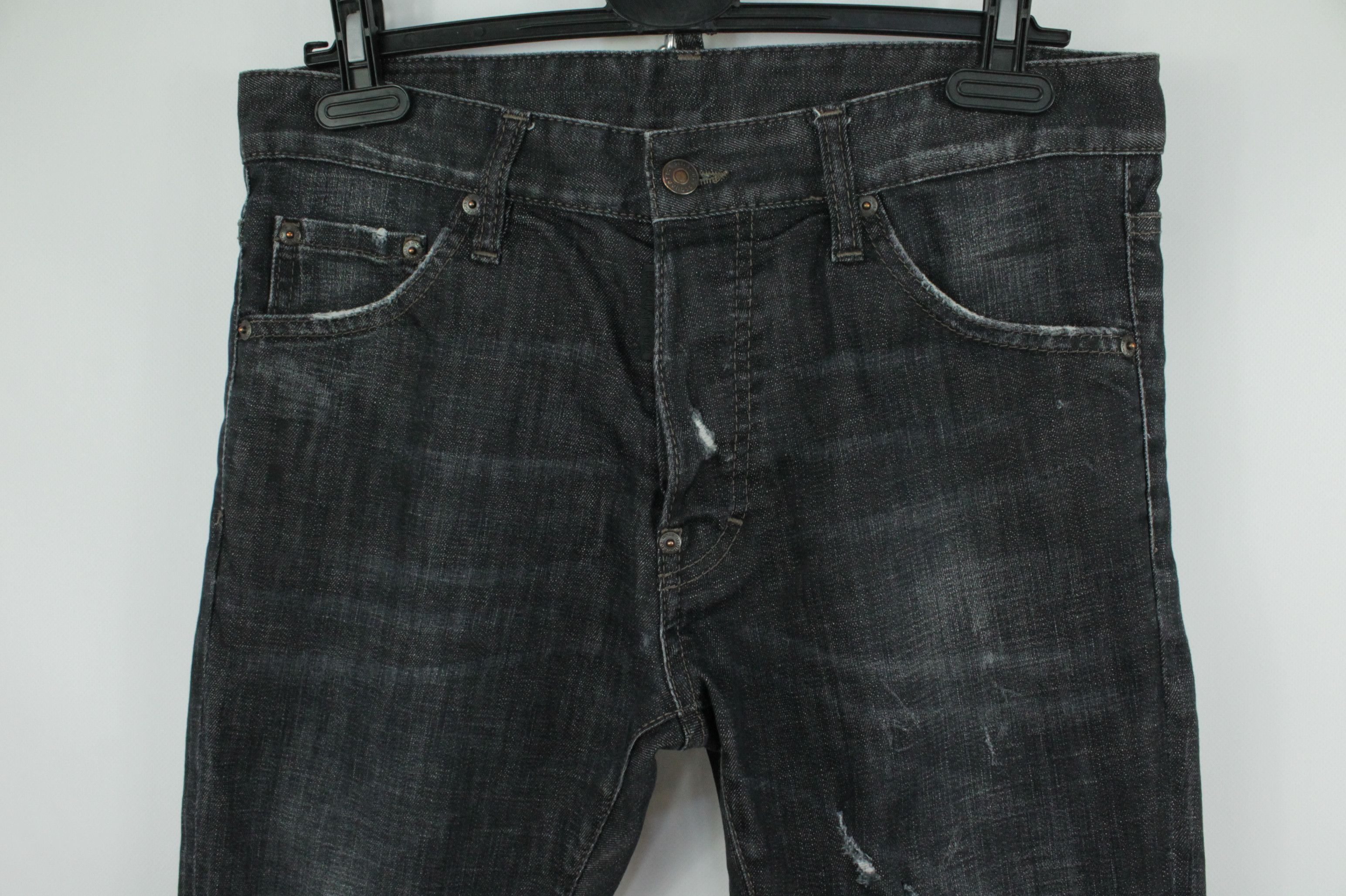 Dsquared2 Dsquared2 Cool Guy Slim Fit Distressed Black Denim Jeans Size US 32 / EU 48 - 5 Thumbnail