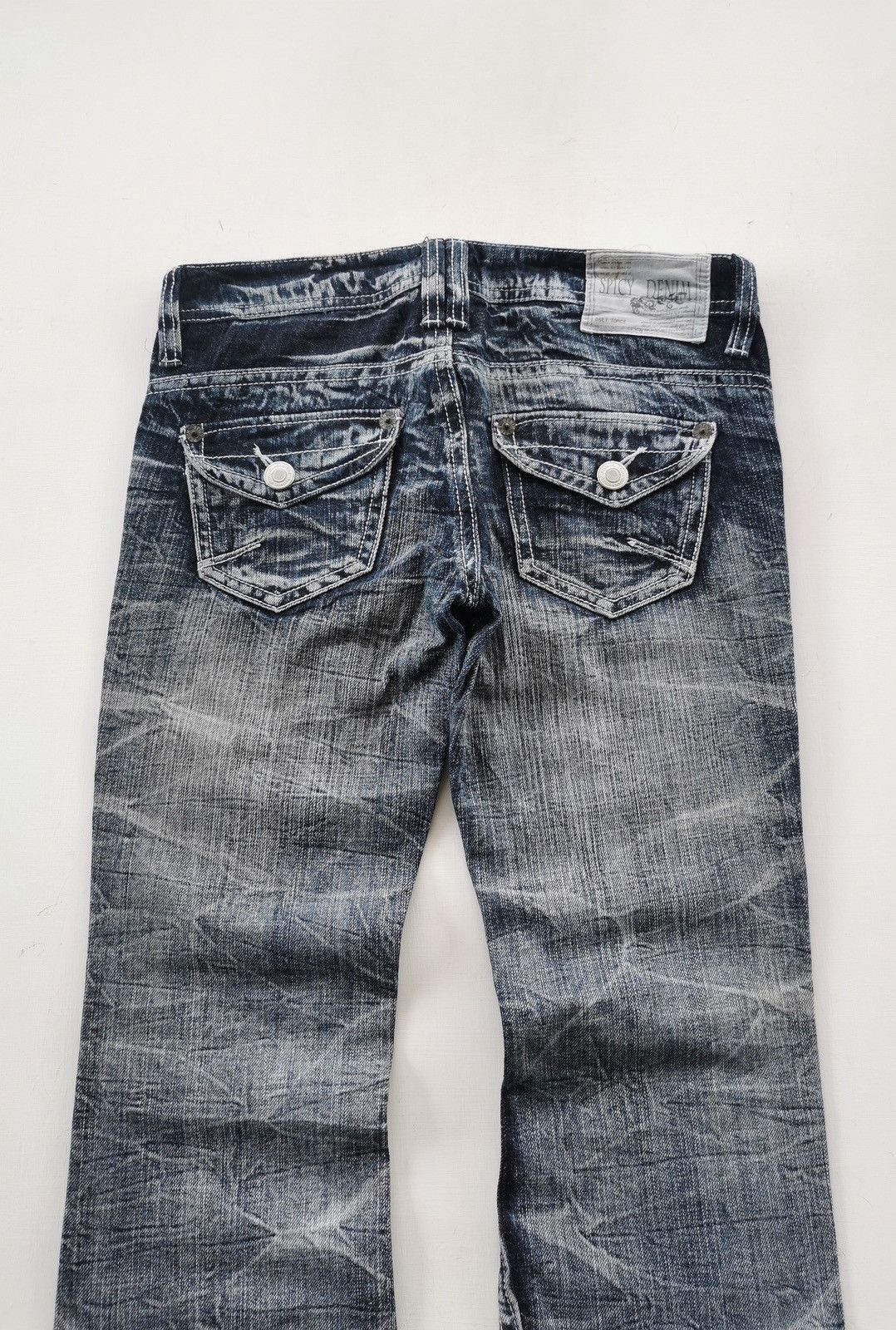 Japanese Brand Boro Bootcut Theoria Spicy Denim Jeans Undercover Inspire Size 31" - 6 Thumbnail