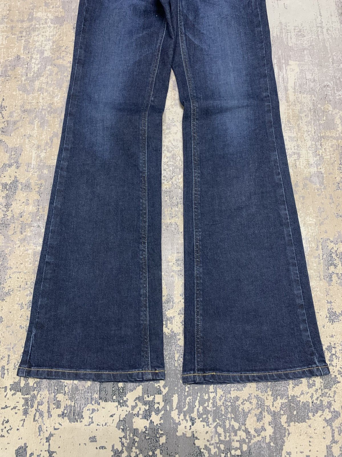 If Six Was Nine Something Flare Mid Rise Stretch Edwin Jeans Size US 27 - 3 Thumbnail
