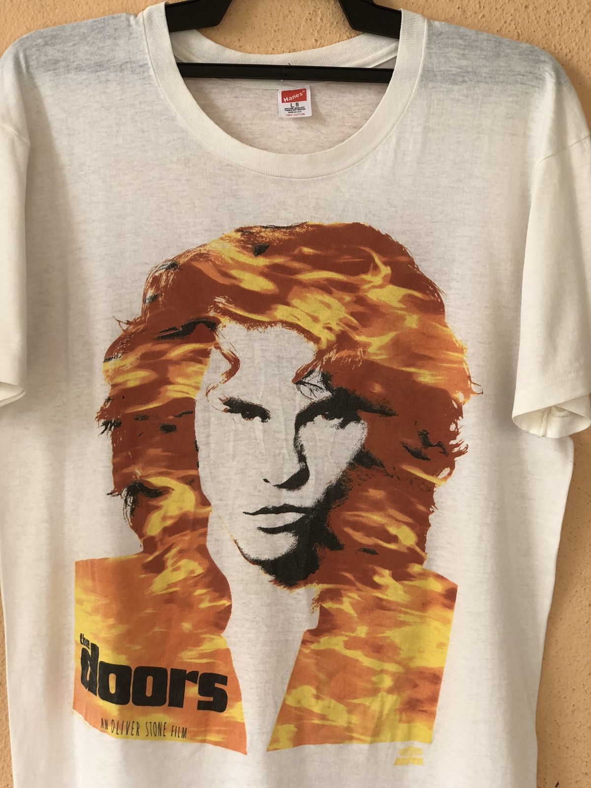 Band Tees × Vintage Vintage 90s AN OLIVER STONE Film the doors Size US L / EU 52-54 / 3 - 2 Thumbnail