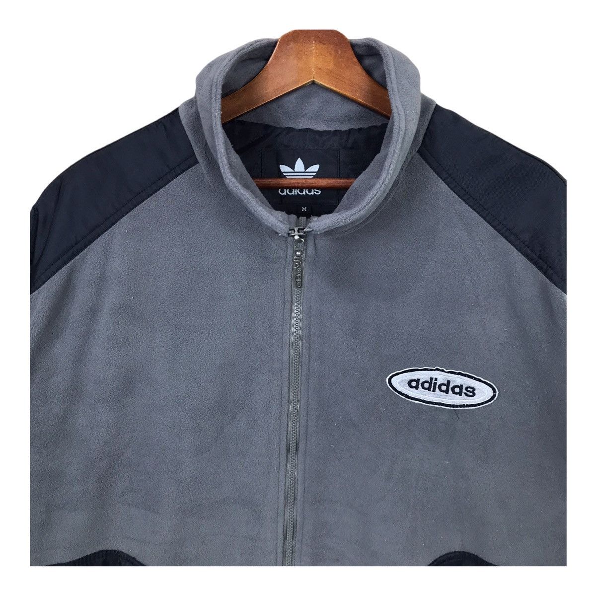 Adidas × Sports Specialties × Vintage Vintage Adidas Zip Up Fleece Jacket Size US XL / EU 56 / 4 - 2 Thumbnail