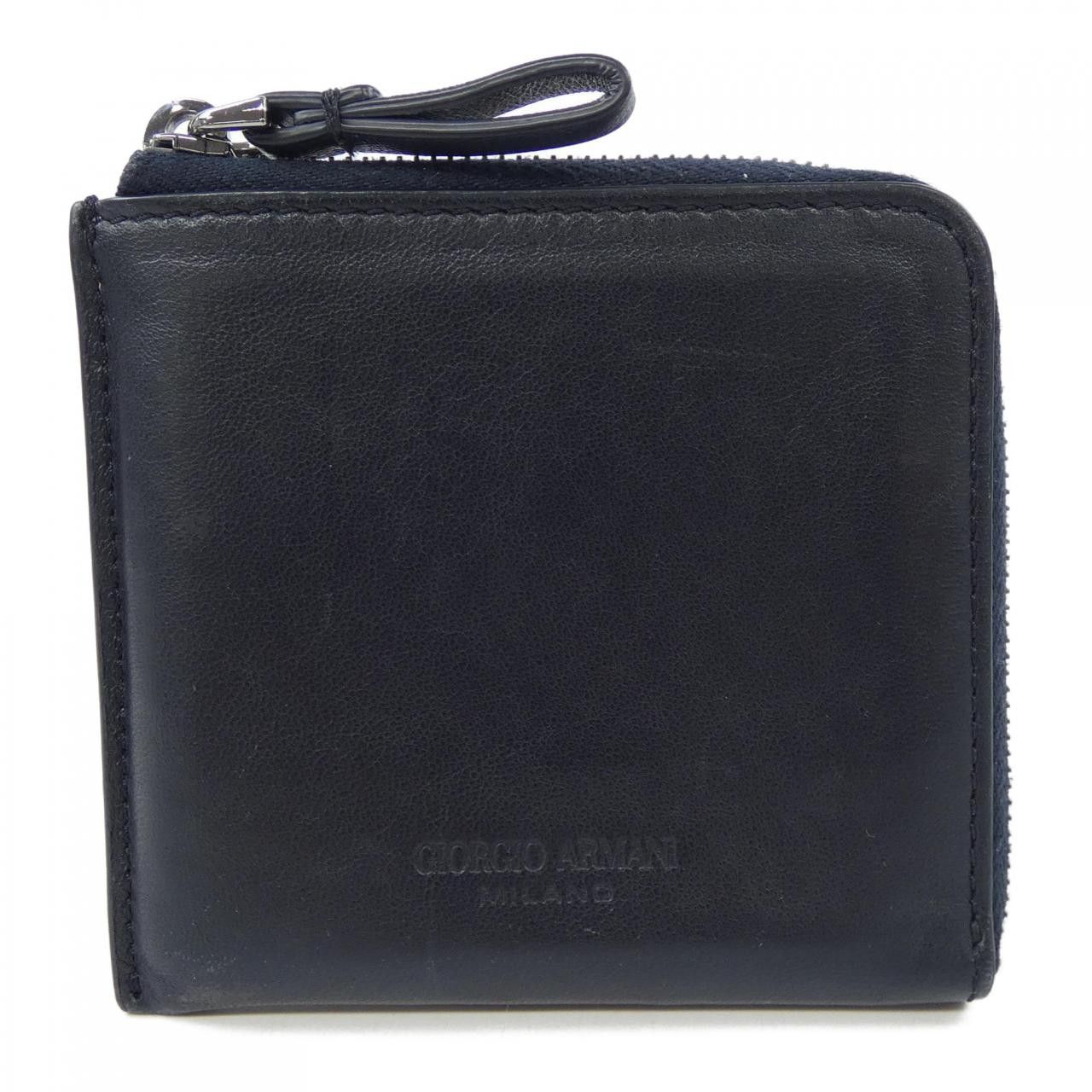 Armani Armani Giorgio Armani Y2R714 YS97J Coin Case Leather Coin Case Y2R714 YS97J DUTY FREE for USA Size ONE SIZE - 1 Thumbnail