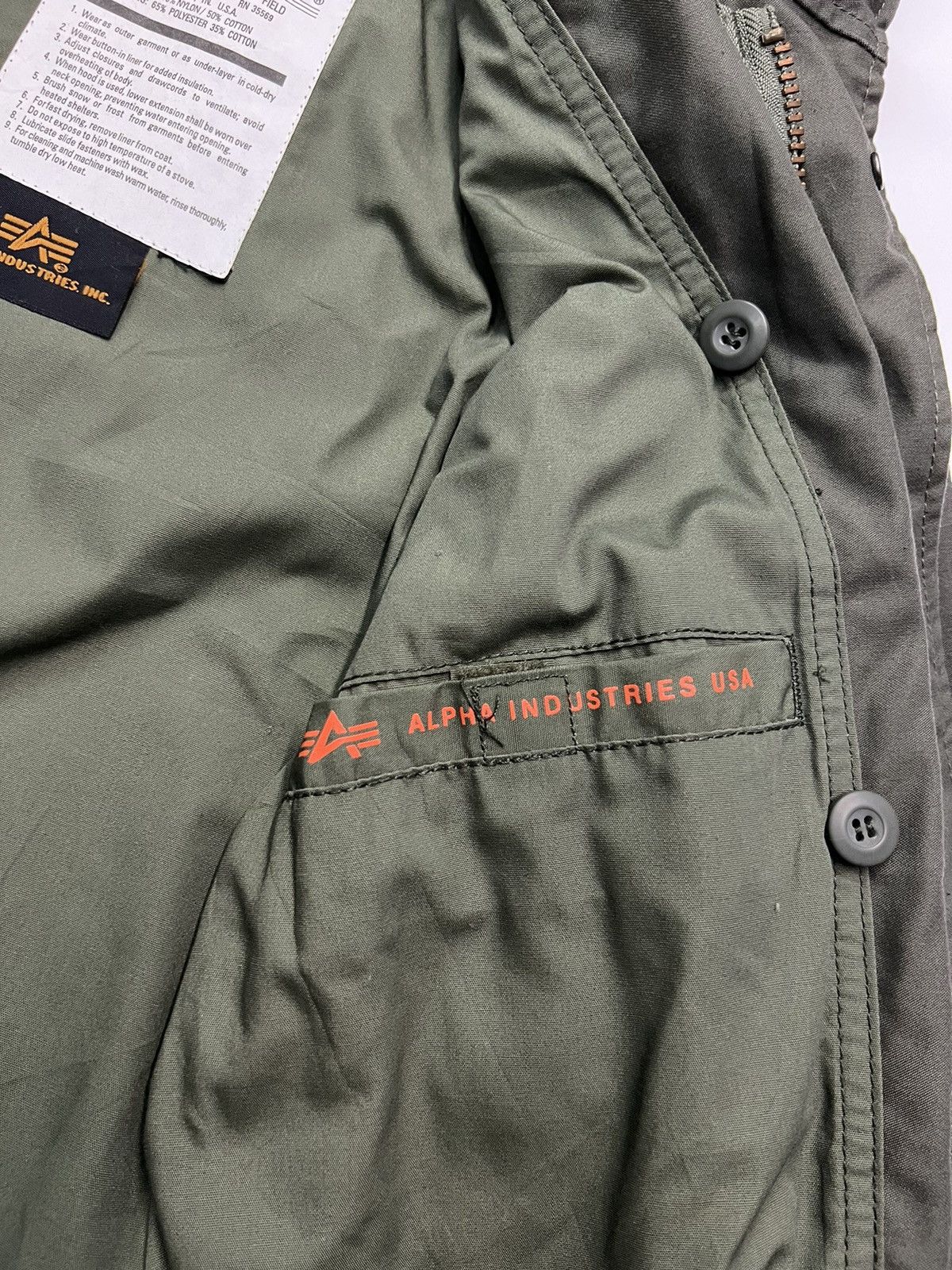 Alpha Industries ALPHA INDUSTRIES USA MAN'S FIELD JACKET Size US XS / EU 42 / 0 - 11 Thumbnail