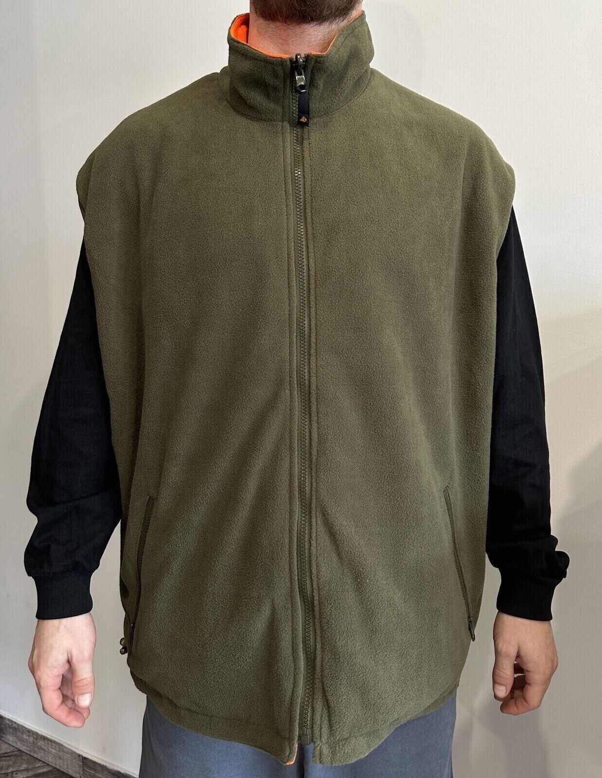 Laksen Sporting Laksen Shooting Hunting Reversible Fleece Vest Mens XL Size US XL / EU 56 / 4 - 2 Thumbnail