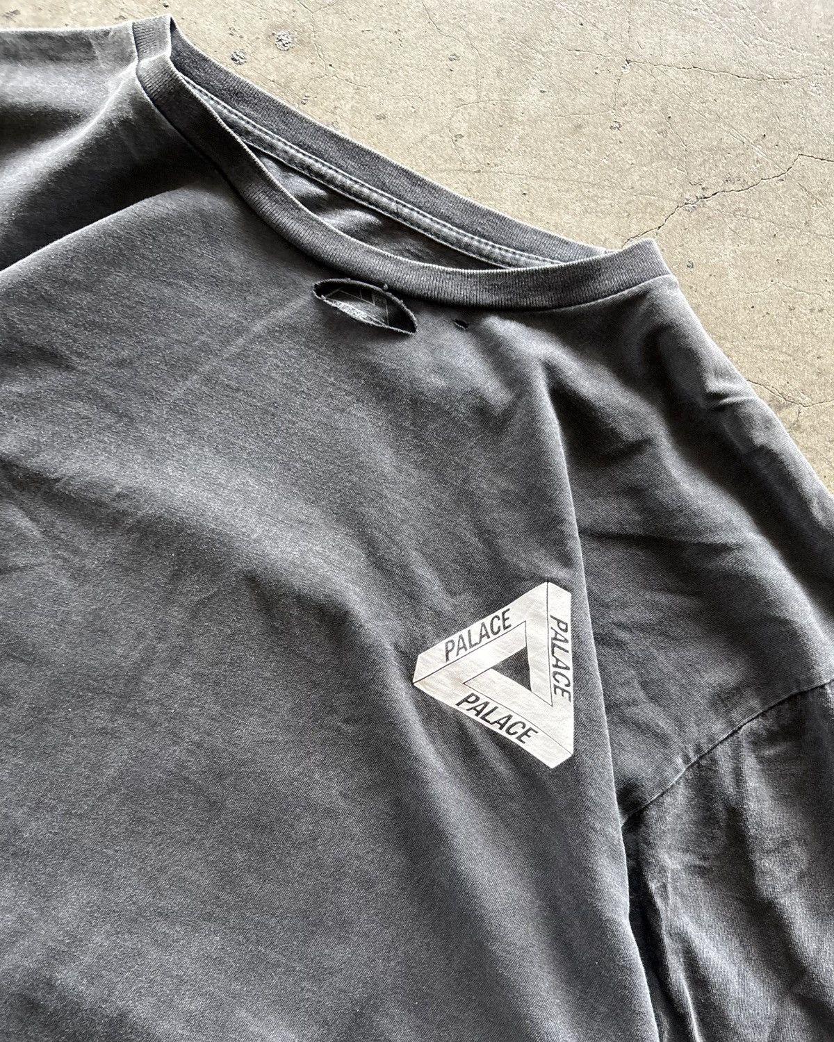 Palace Palace Garment Dyed Longsleeve Size US XL / EU 56 / 4 - 5 Thumbnail