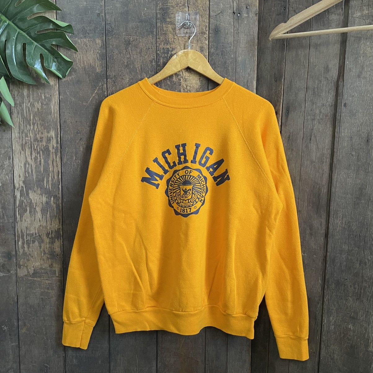 Vintage Vintage 90’s University of Michigan Crewneck Size US M / EU 48-50 / 2 - 1 Thumbnail