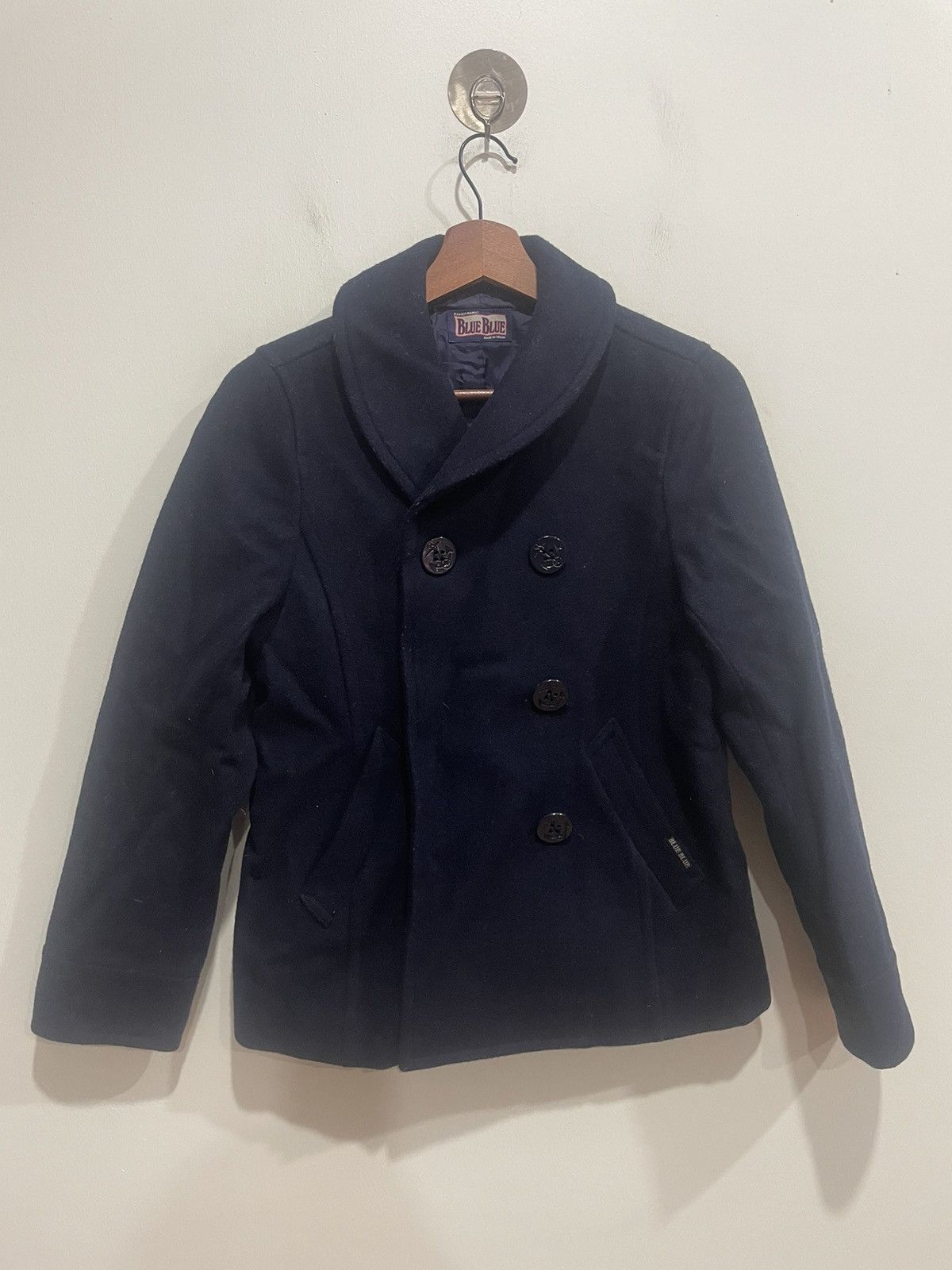 Blue Blue Japan × HOLLYWOOD RANCH MARKET × Japanese Brand H.R Market Blue Blue Coat Size M / US 6-8 / IT 42-44 - 1 Thumbnail
