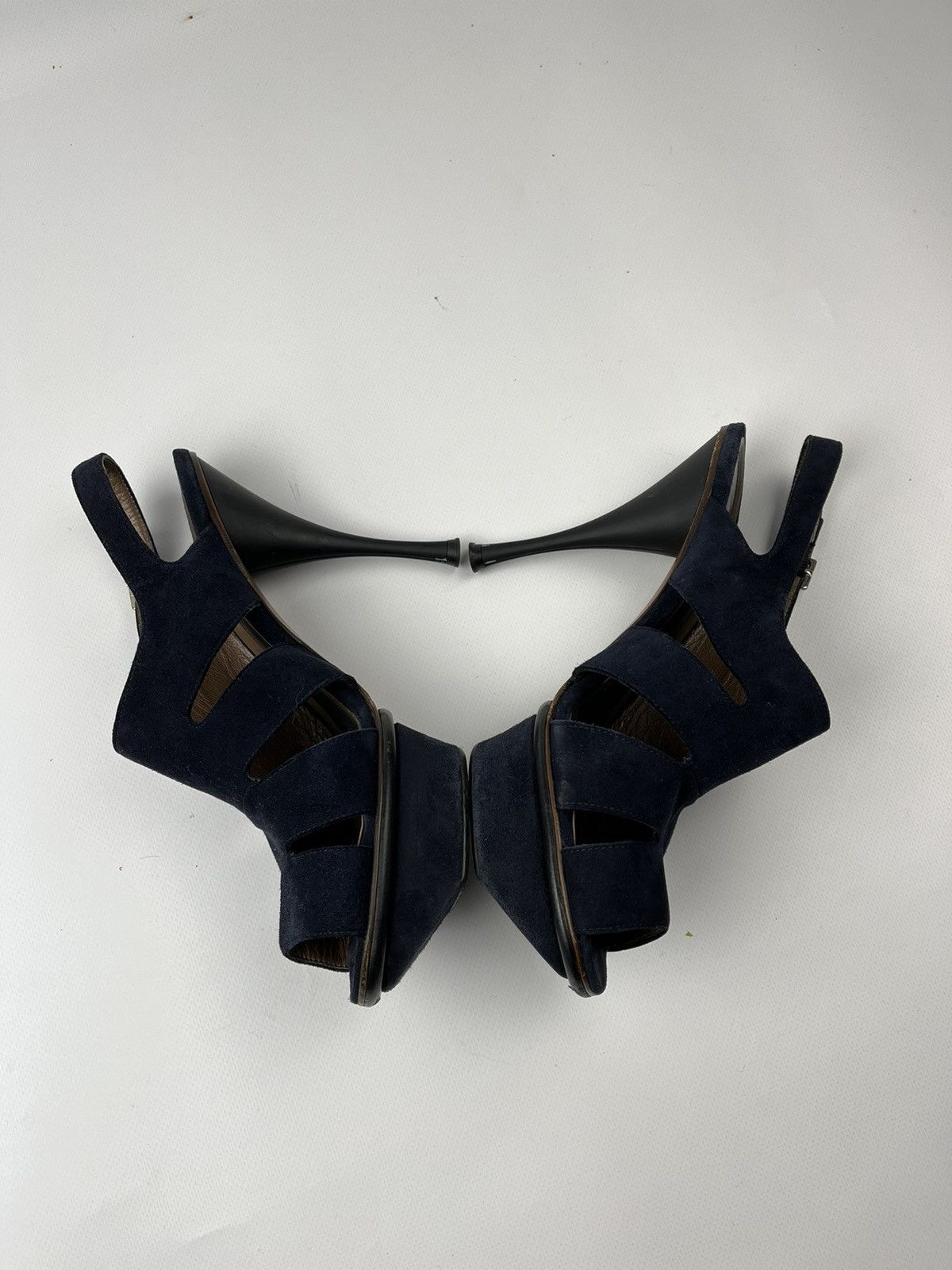 Marni Marni high heel suede sandals shoes Size US 10 / IT 40 - 2 Thumbnail