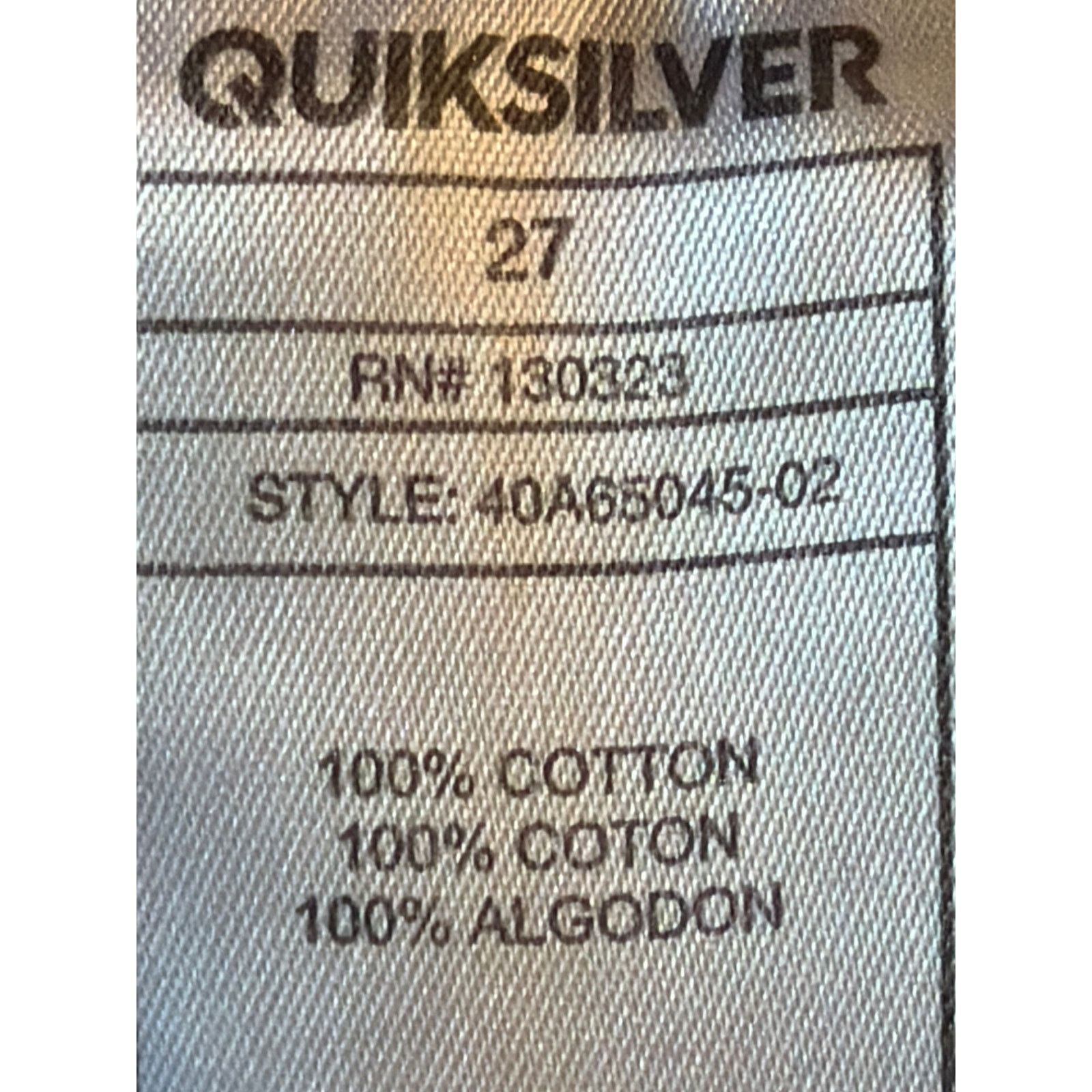 Quiksilver Quiksilver gray cargo shorts Sz 27 100% Cotton Size US 28 / EU 44 - 4 Thumbnail