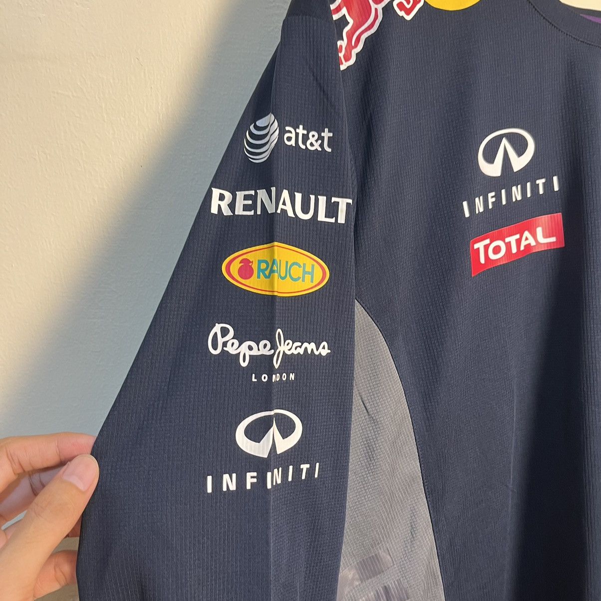 Red Bull Pepe Jeans Infiniti Red Bull Racing Functional Long Sleeve Size US XXL / EU 58 / 5 - 6 Thumbnail