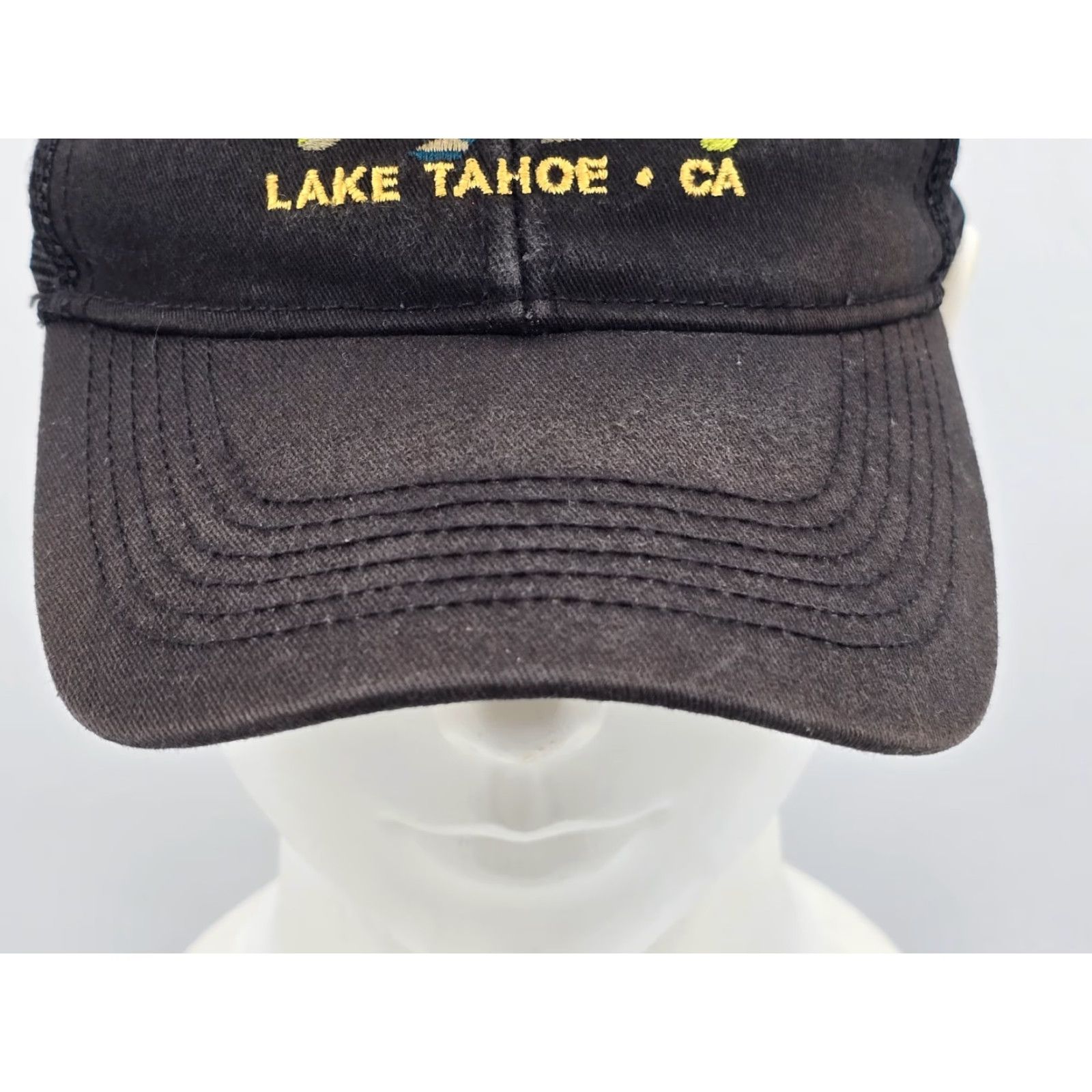 Vintage Bear Lake Tahoe California Hat Black 84 Brand Adult Snapback Baseball Cap Mens Black Bear Lake Tahoe California Hat - BLUE 84 Brand Adult Snapback Cap Size ONE SIZE - 3 Thumbnail