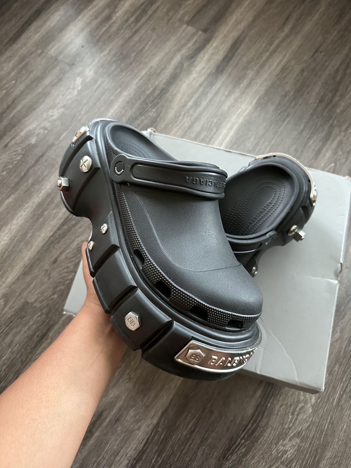 Balenciaga × Crocs Balenciaga Hardcrocs Crocs by Balenciaga