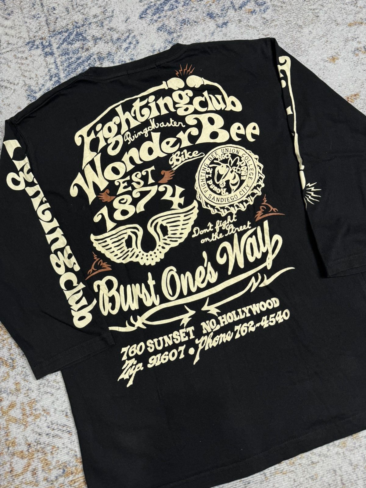 Japanese Brand Night rider y2k long sleeve Size US M / EU 48-50 / 2 - 4 Thumbnail
