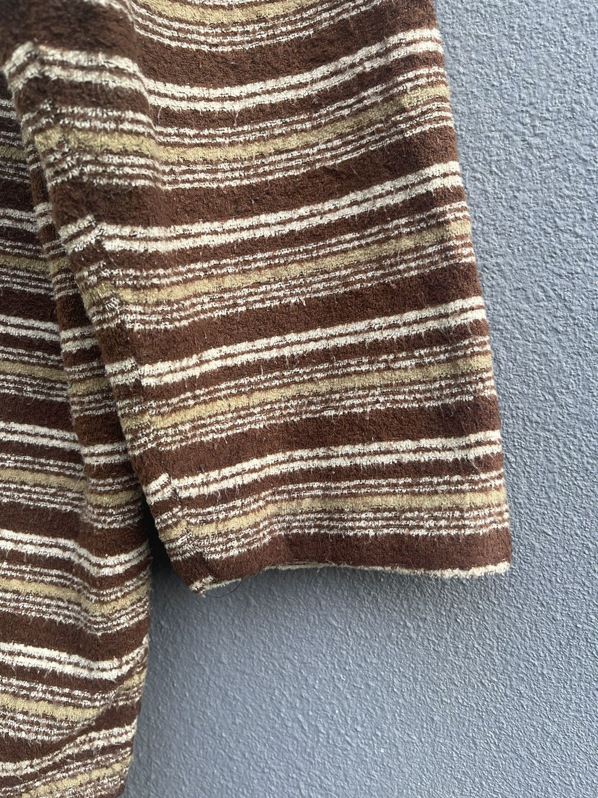 Junko Shimada Vintage Mr. Junko by Junko Koshino Striped Jacket Size US L / EU 52-54 / 3 - 18 Thumbnail