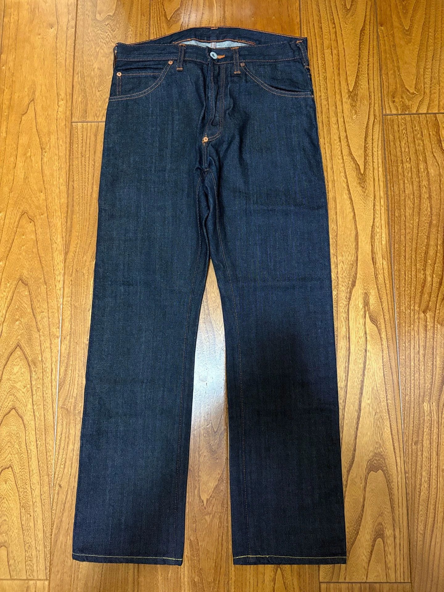 Bape BAPE Vintage Raw Straight Jeans Copper Line Camo S Size US 29 - 2 Thumbnail