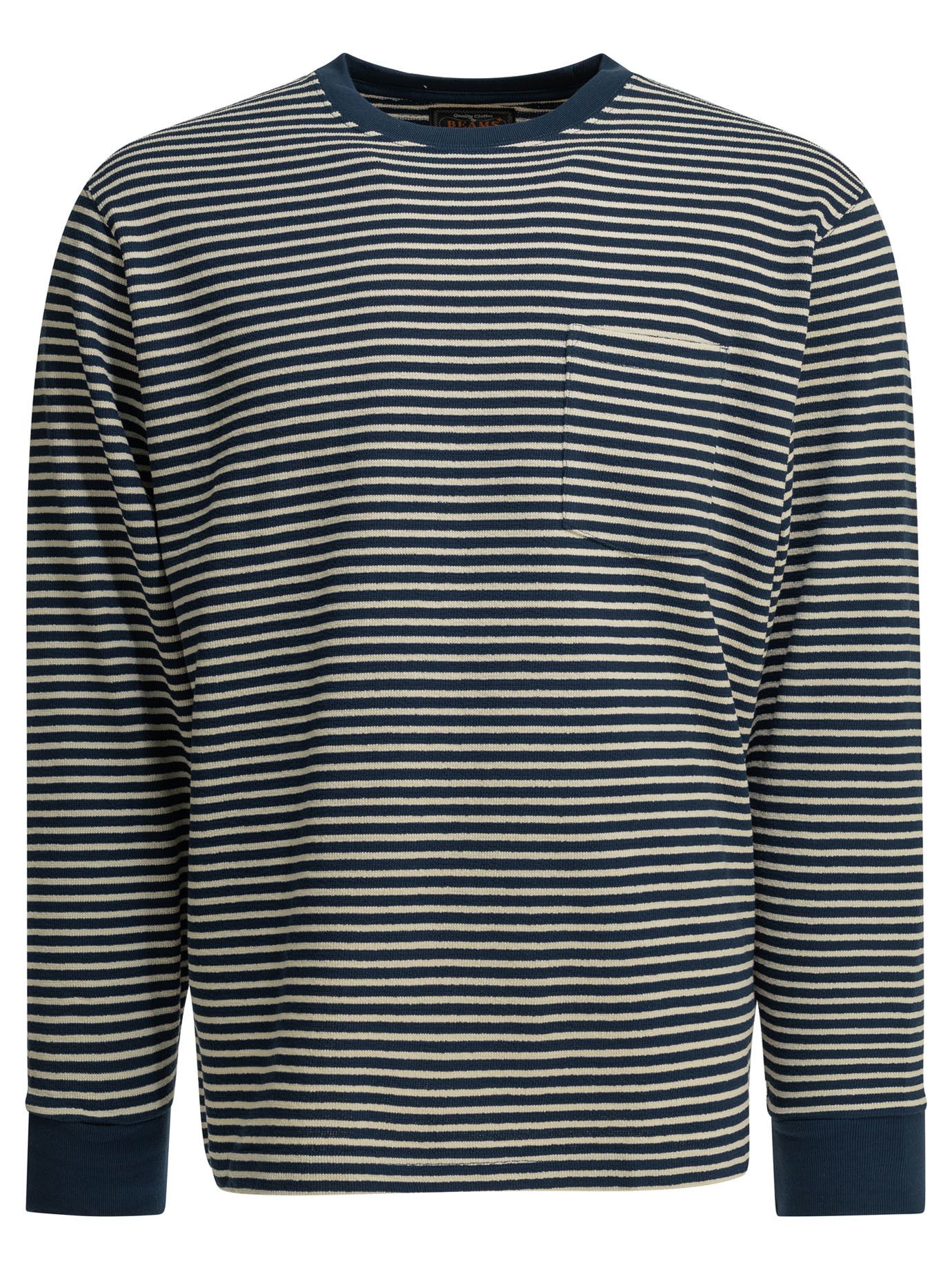 Beams Plus Beams Plus Striped Crewneck T-Shirt tag size XL Men - USA Duties Paid Size US XL / EU 56 / 4 - 1 Thumbnail