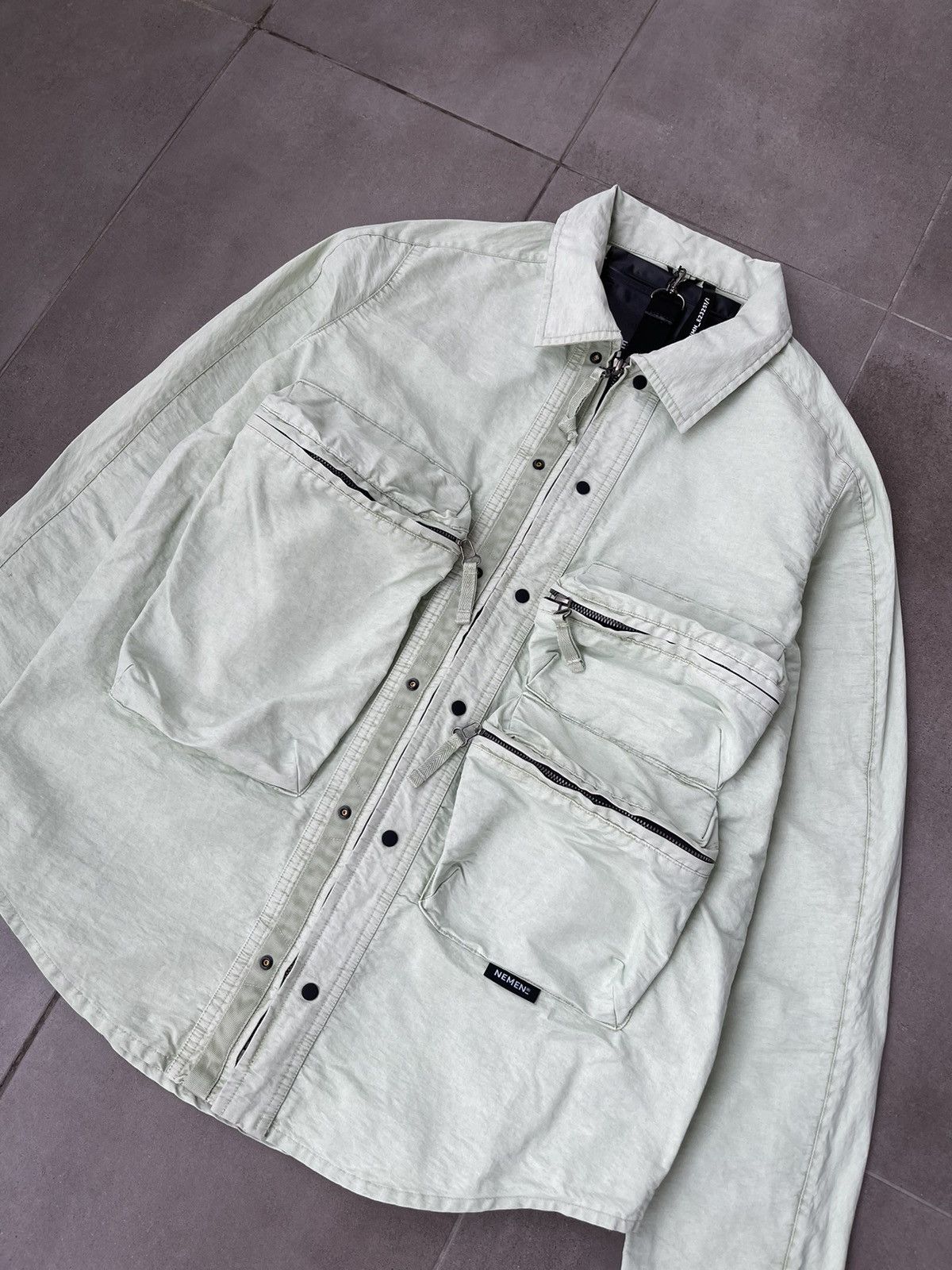 Nemen !DS! SS23 Nemen Tats Zipped Parachute Overshirt Size US S / EU 44-46 / 1 - 13 Thumbnail