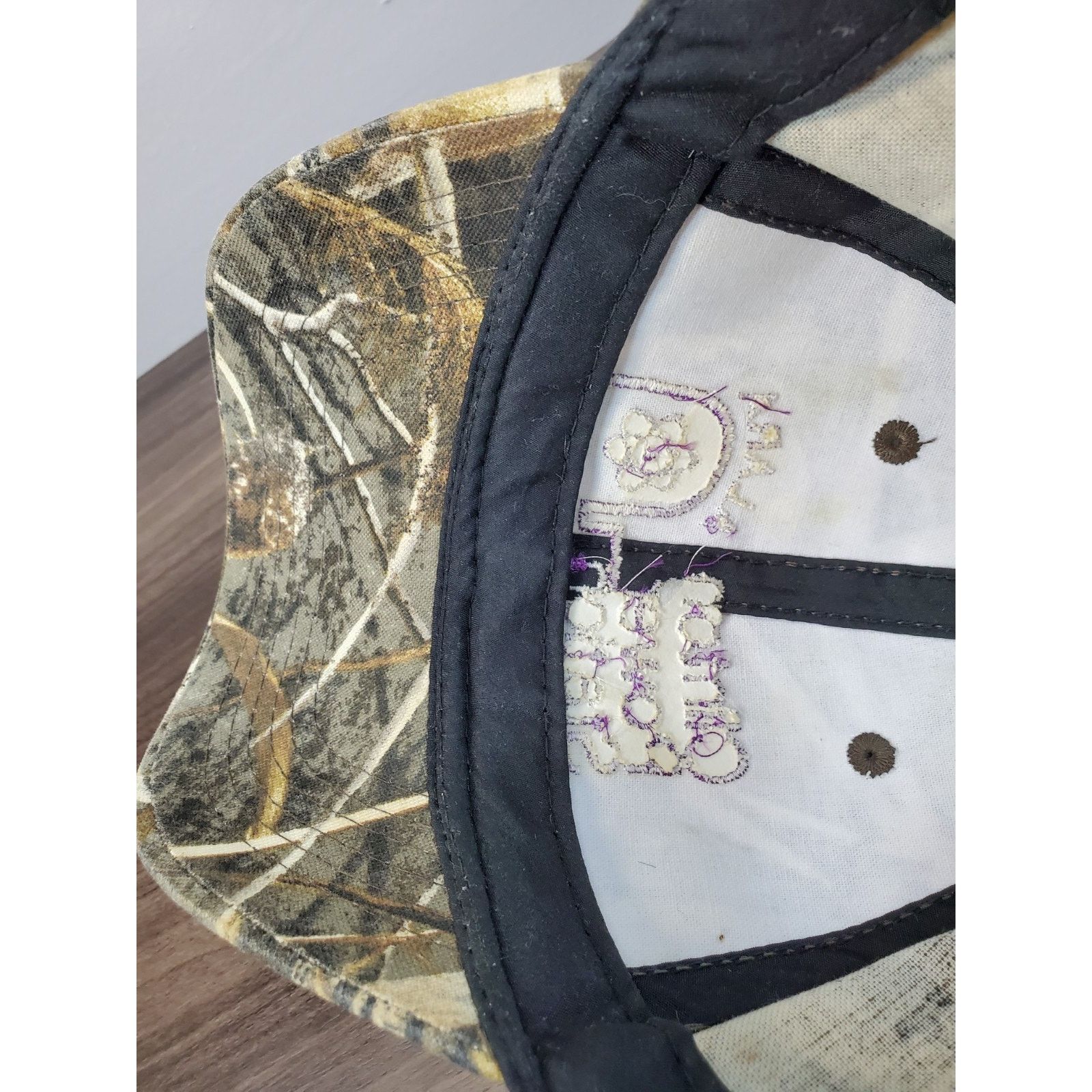 Realtree × Vintage Clinton Power Station Nuclear Power Hat Camo Cap ALARA Size ONE SIZE - 12 Thumbnail