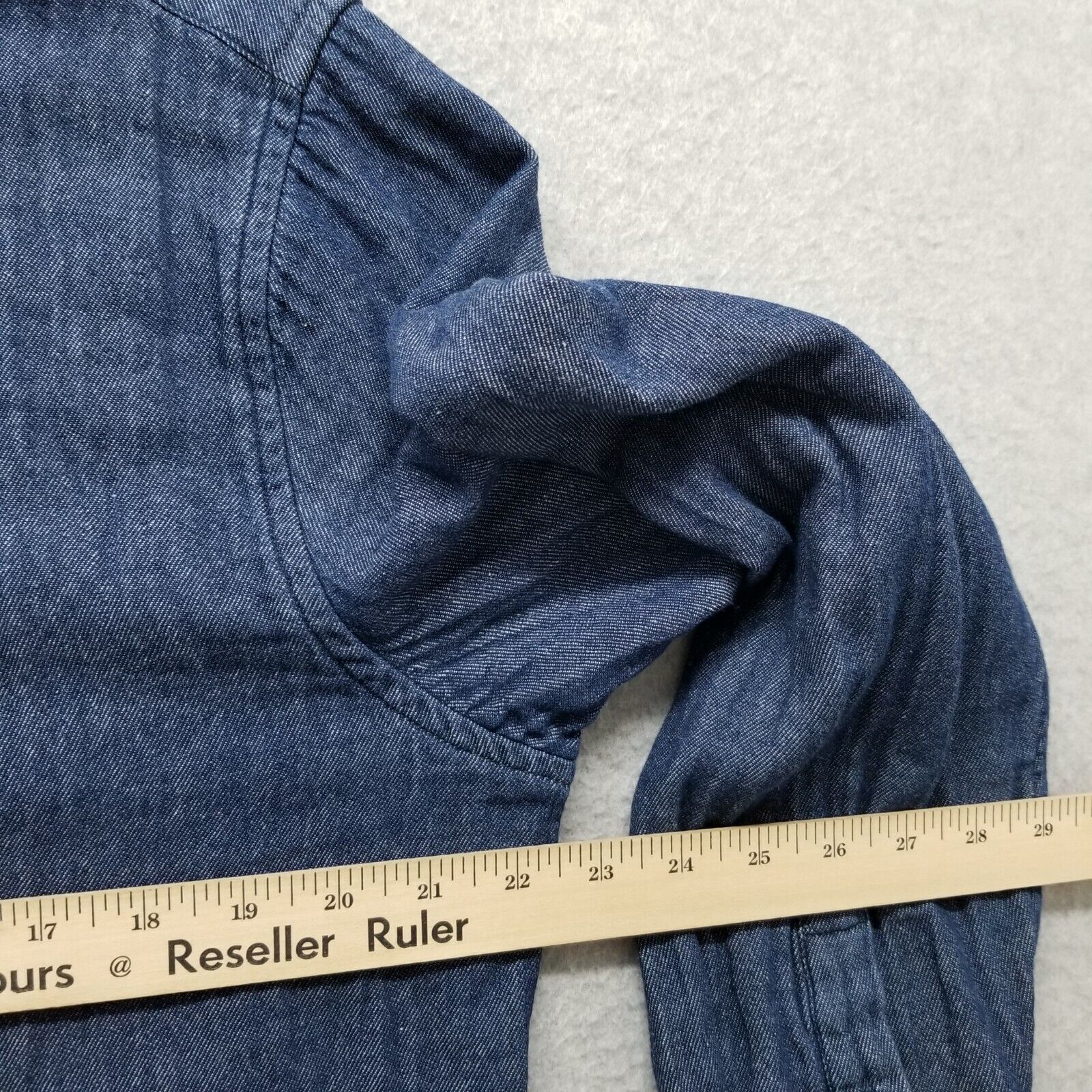 UNTUCKit UNTUCKit Shirt Mens Large Blue Button Up Long Sleeve Cotton Size US L / EU 52-54 / 3 - 9 Thumbnail