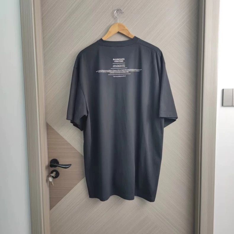 Balenciaga Balenciaga Black Short Sleeve TShirt-2505 Size US S / EU 44-46 / 1 - 3 Thumbnail