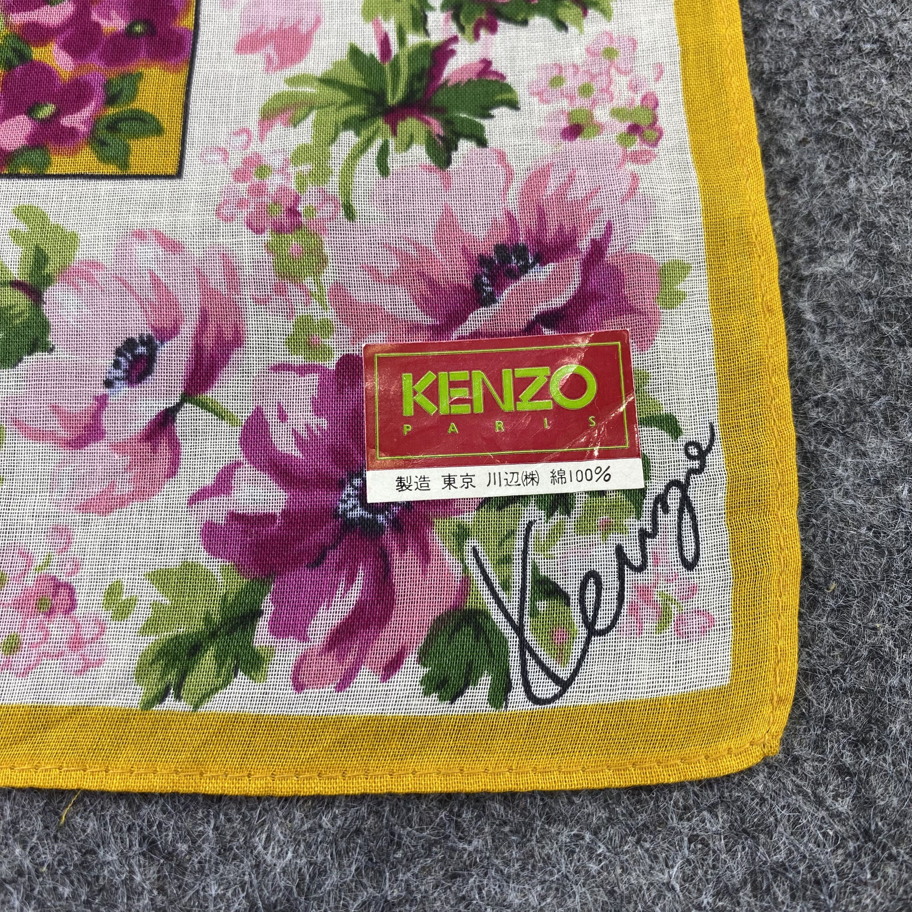 Kenzo Kenzo Handkerchief / Bandana / Neckerchief-B640 Size ONE SIZE - 5 Thumbnail