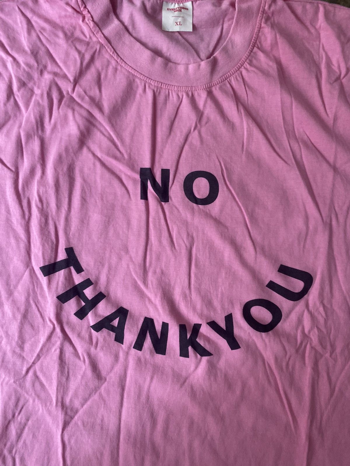 Vintage No Thank You Slogan Tee Kapital Balenciaga Bode CPFM Size US XL / EU 56 / 4 - 2 Thumbnail