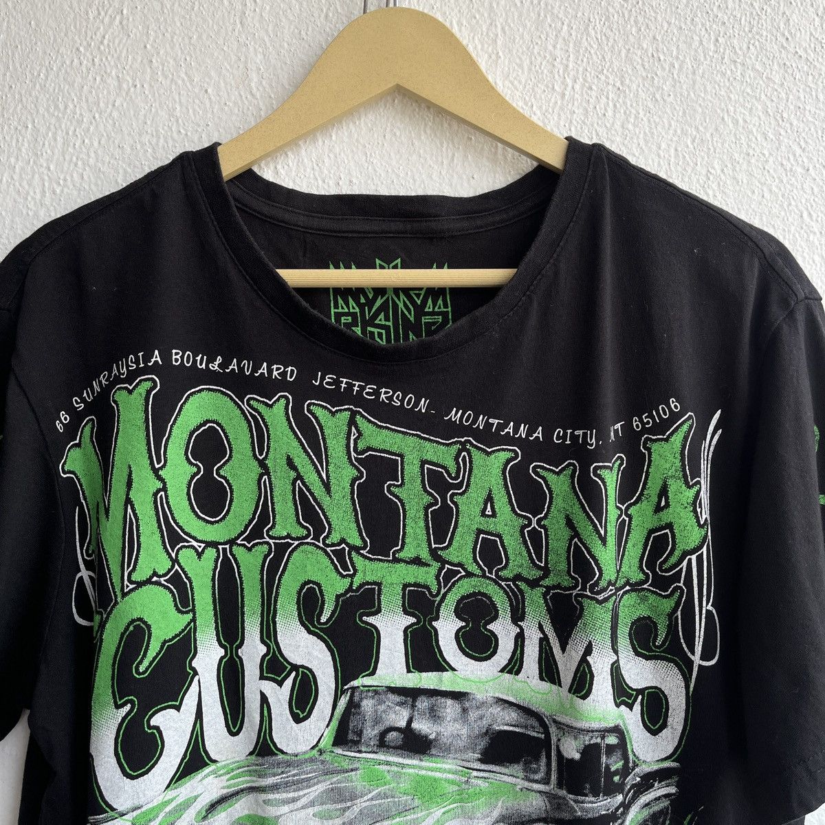 Other MONTANA CUSTOM FREEDOM MACHINE RACING PRINTED TSHIRT Size US M / EU 48-50 / 2 - 17 Thumbnail