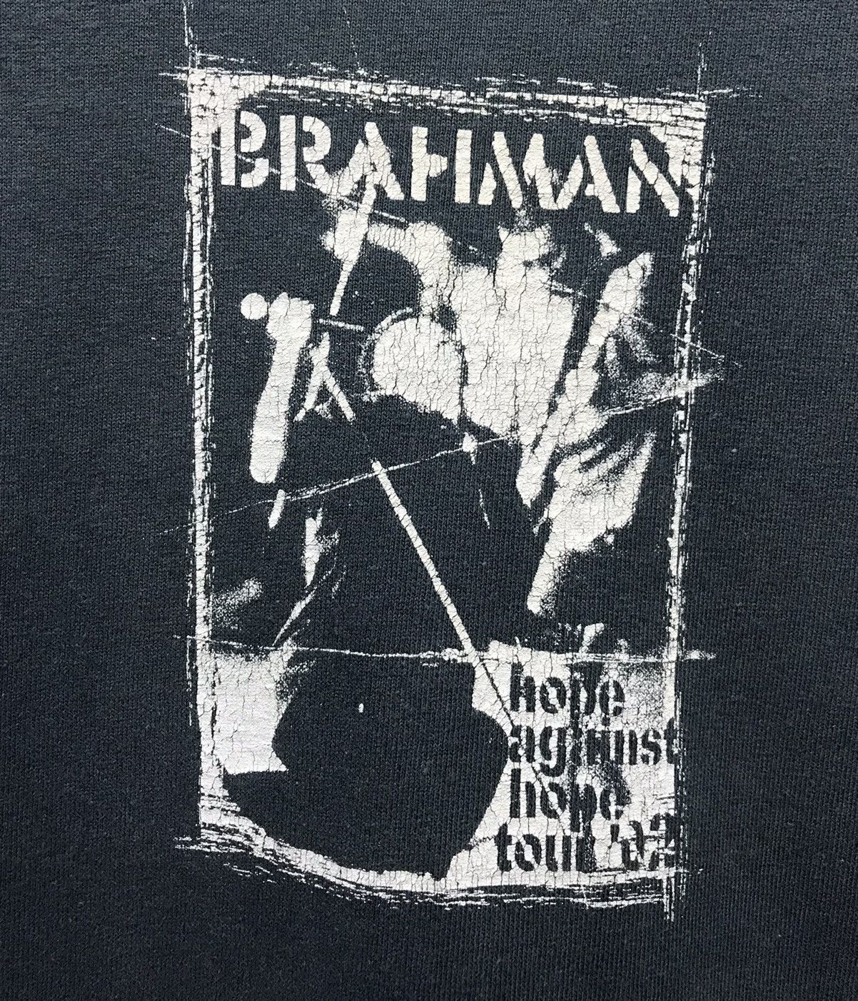 Anvil × Band Tees Vintage Brahman Hope Against Hope Tour 02 Shirt Size US L / EU 52-54 / 3 - 3 Thumbnail