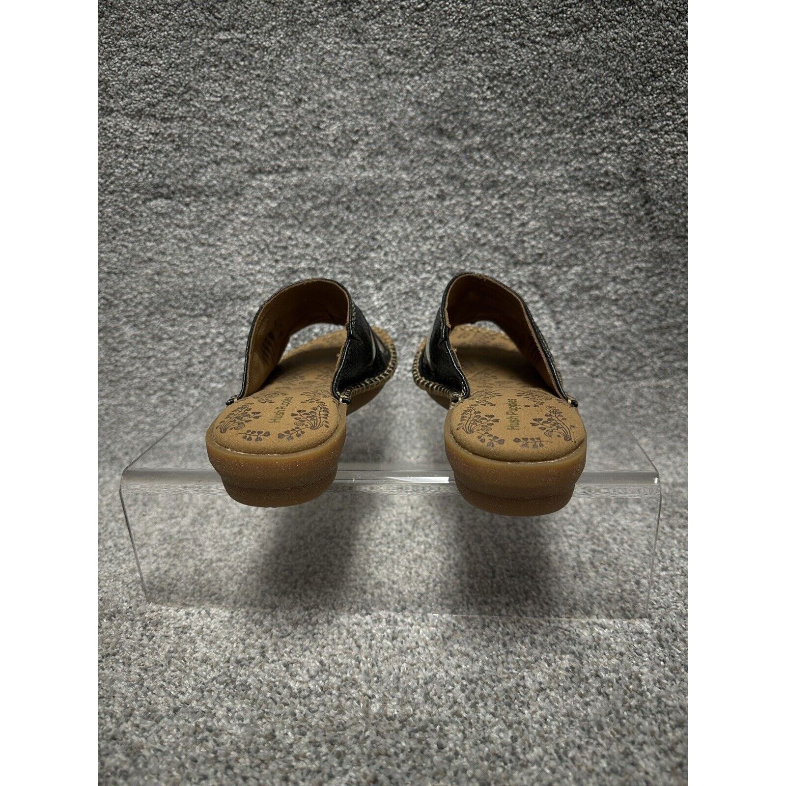 Hush Puppies Hush Puppies Leather Slides 6 Wide Y2K Chunky Wedge Comfort Size US 6 / IT 36 - 6 Thumbnail