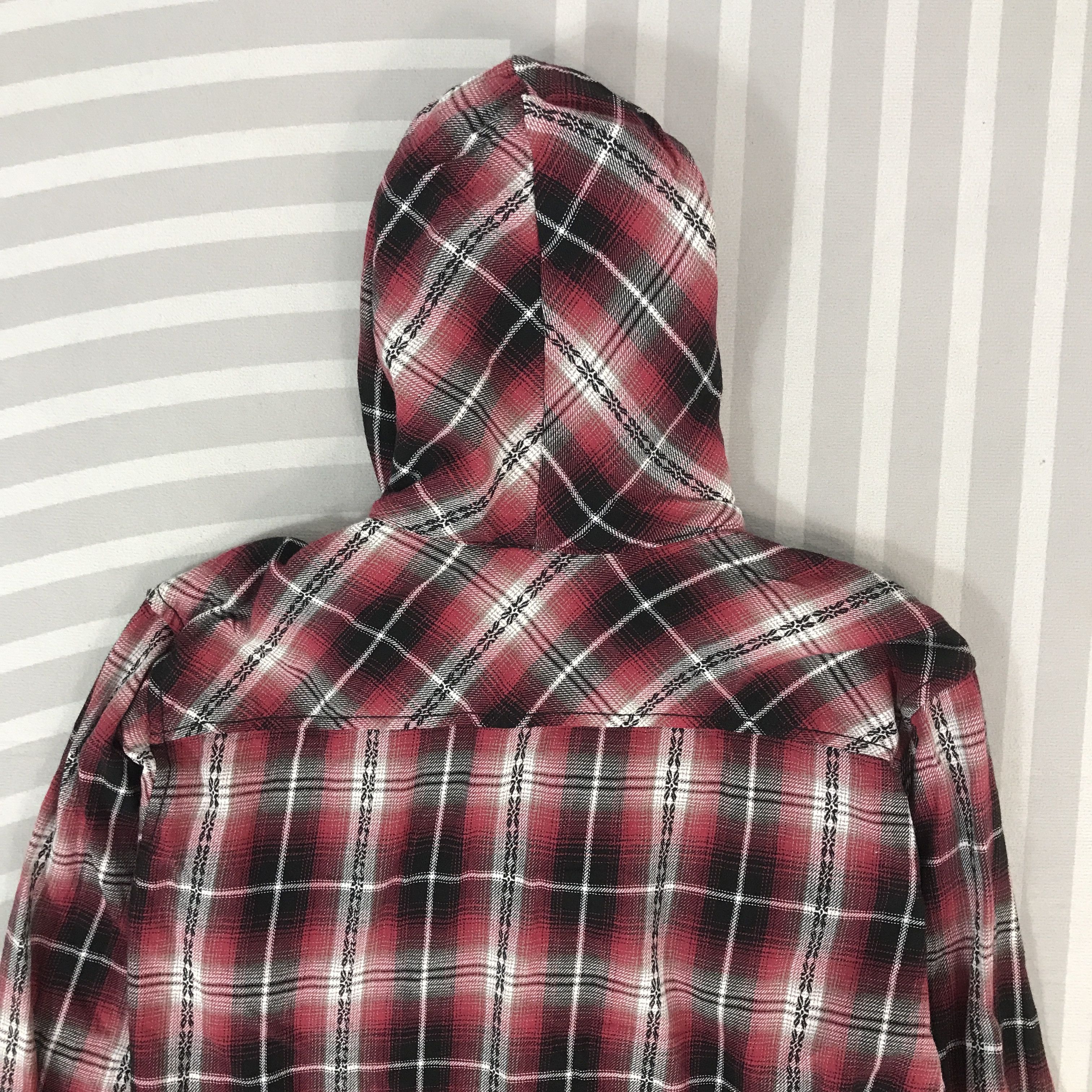 Japanese Brand Vintage 31040=&kkone flannel design double Jacket Size US L / EU 52-54 / 3 - 4 Thumbnail