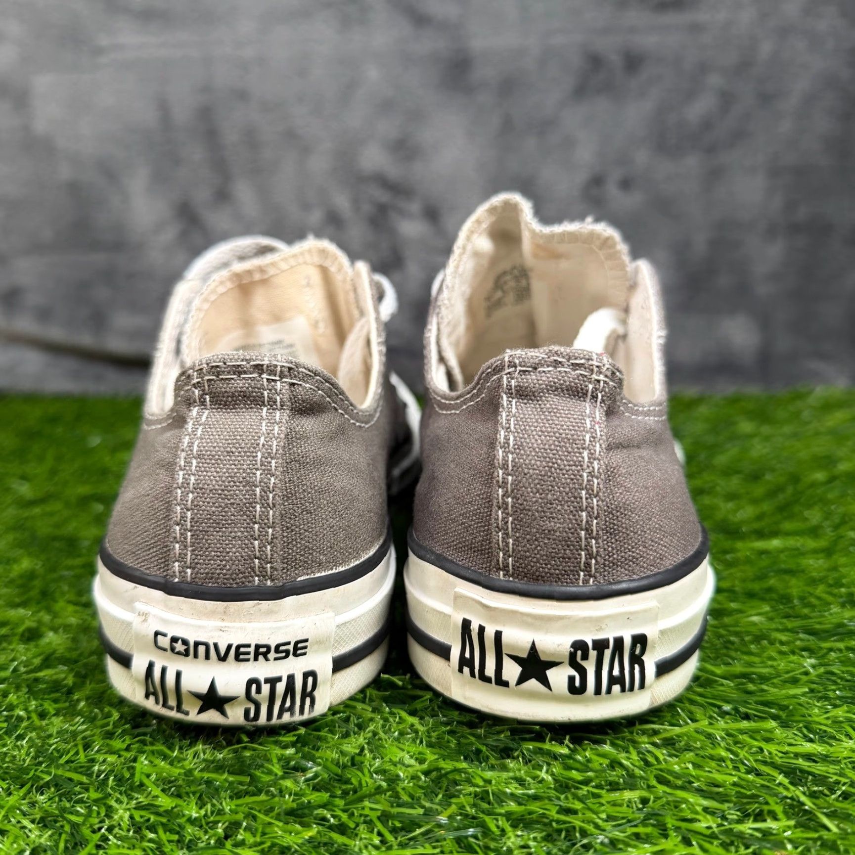 Converse Converse All Star Sneaker Low Top Canvas Gray Shoes Womens 6 Casual Comfort Cushioned Sneakers M Women's Shoes Size M / US 6-8 / IT 42-44 - 7 Thumbnail