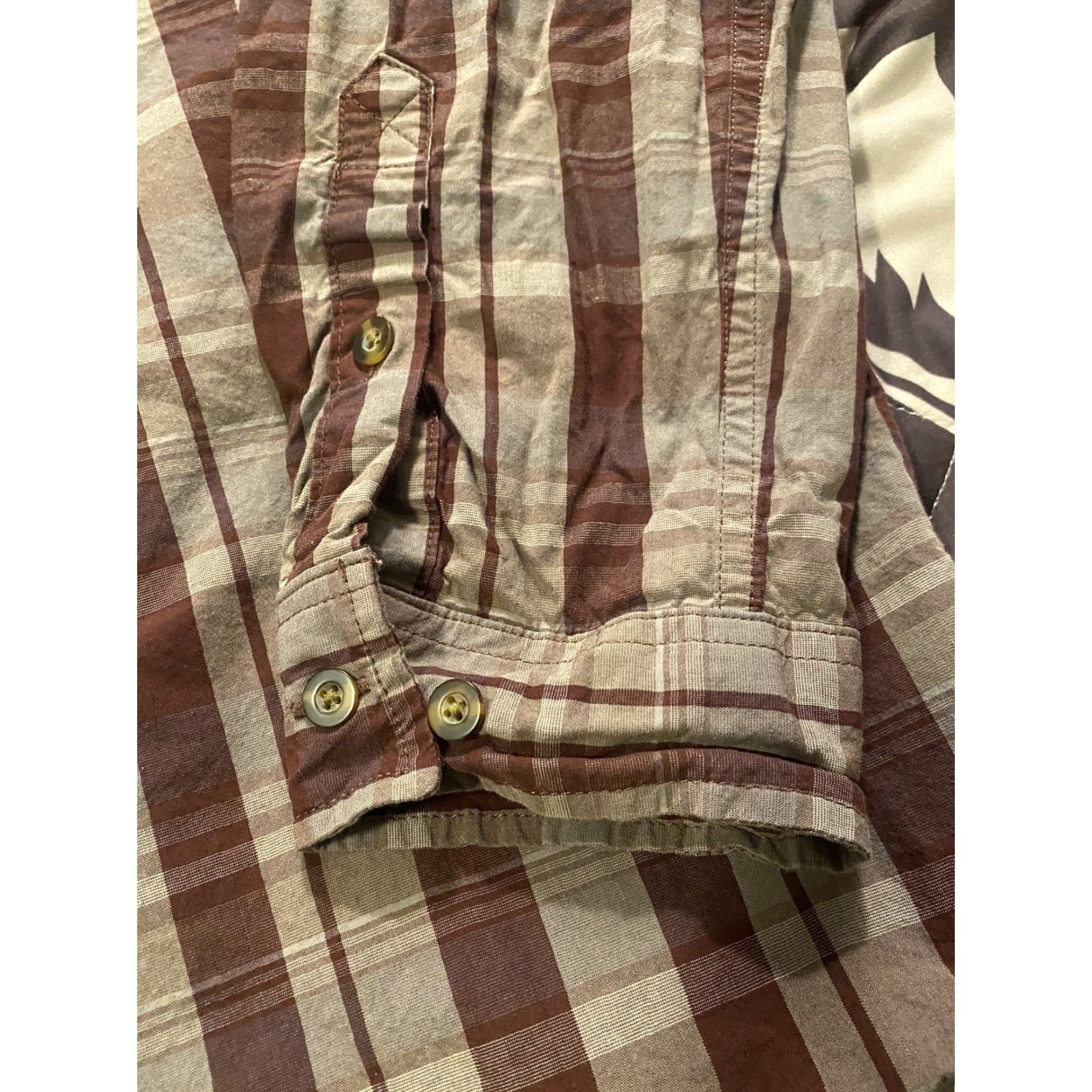 Carhartt Carhartt Shirt Button-Up Plaid 100% Cotton Men L Regular Multicolor Long Sleeve Button Closure Mens Size US L / EU 52-54 / 3 - 8 Thumbnail