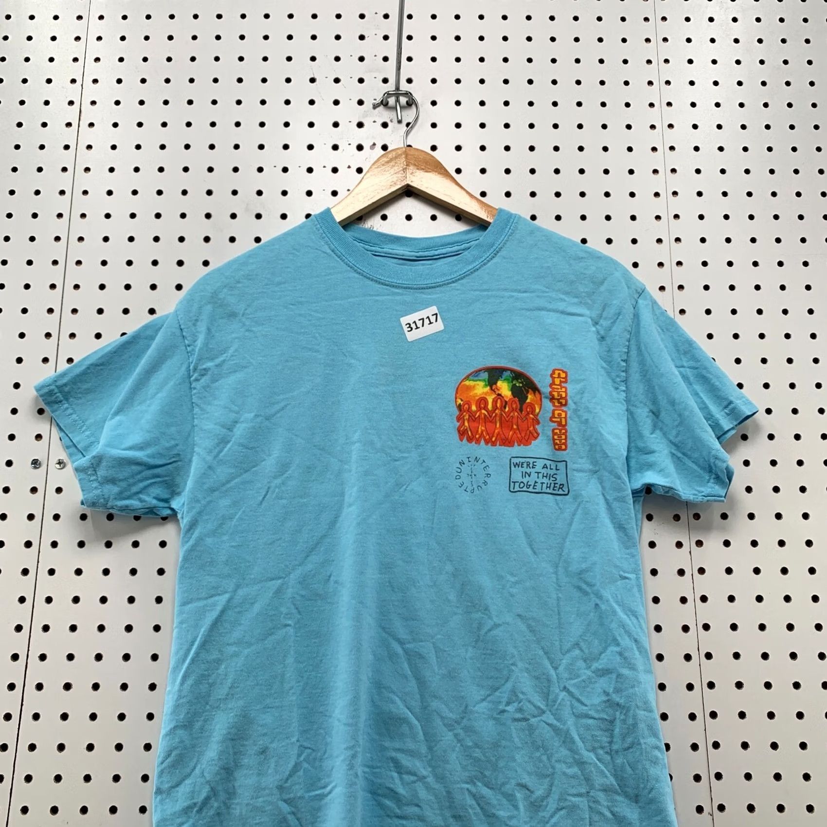Travis Scott Travis Scott Cactus Jack x Lebron James Uninterrupted Class Of 2020 Men M 19x27 T-Shirt Blue Mens Size US M / EU 48-50 / 2 - 3 Thumbnail