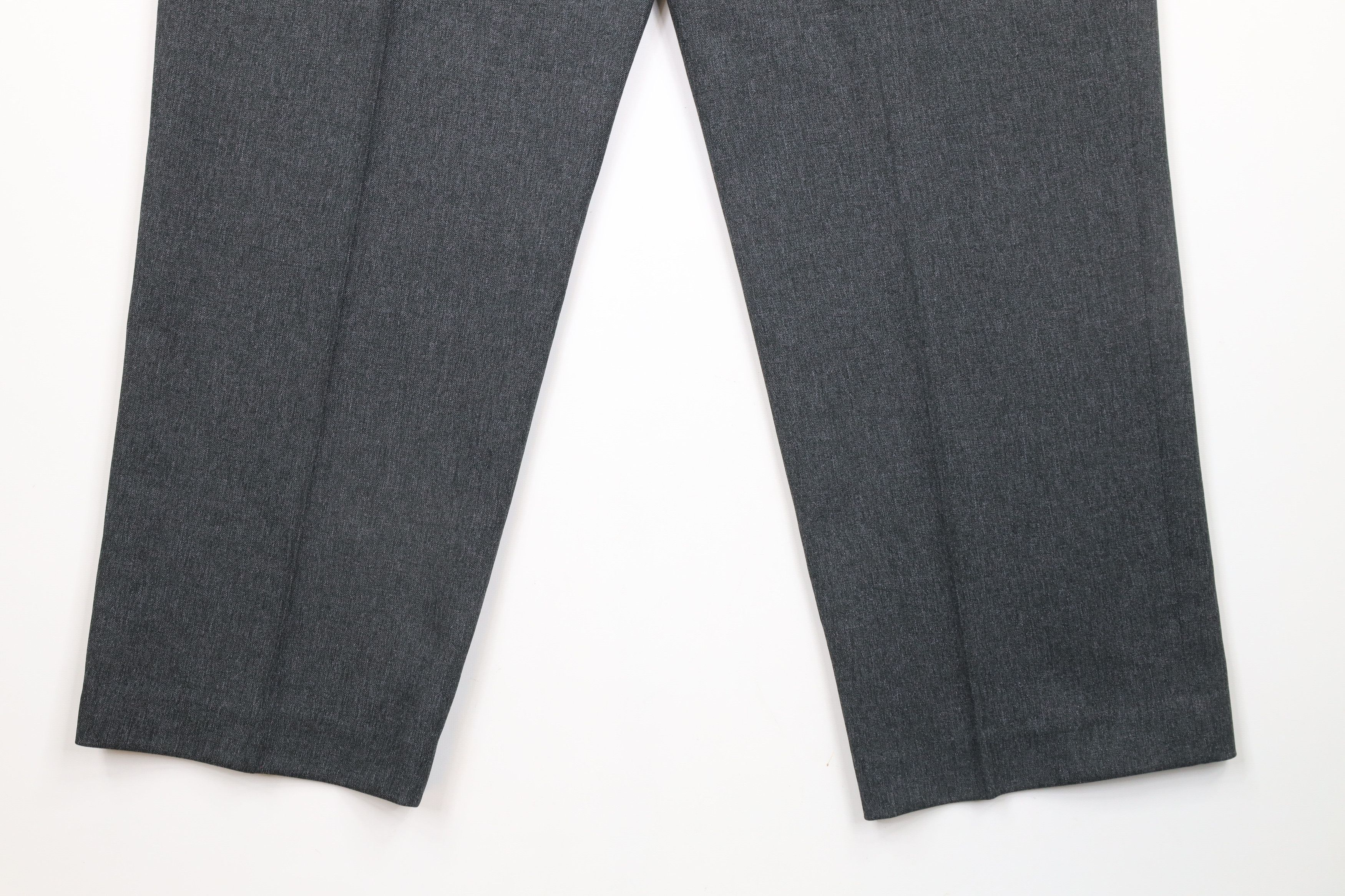 Levi's × Vintage Vintage 90s Levis Knit Wide Leg Chino Pants Trousers Gray Size US 40 / EU 56 - 11 Thumbnail