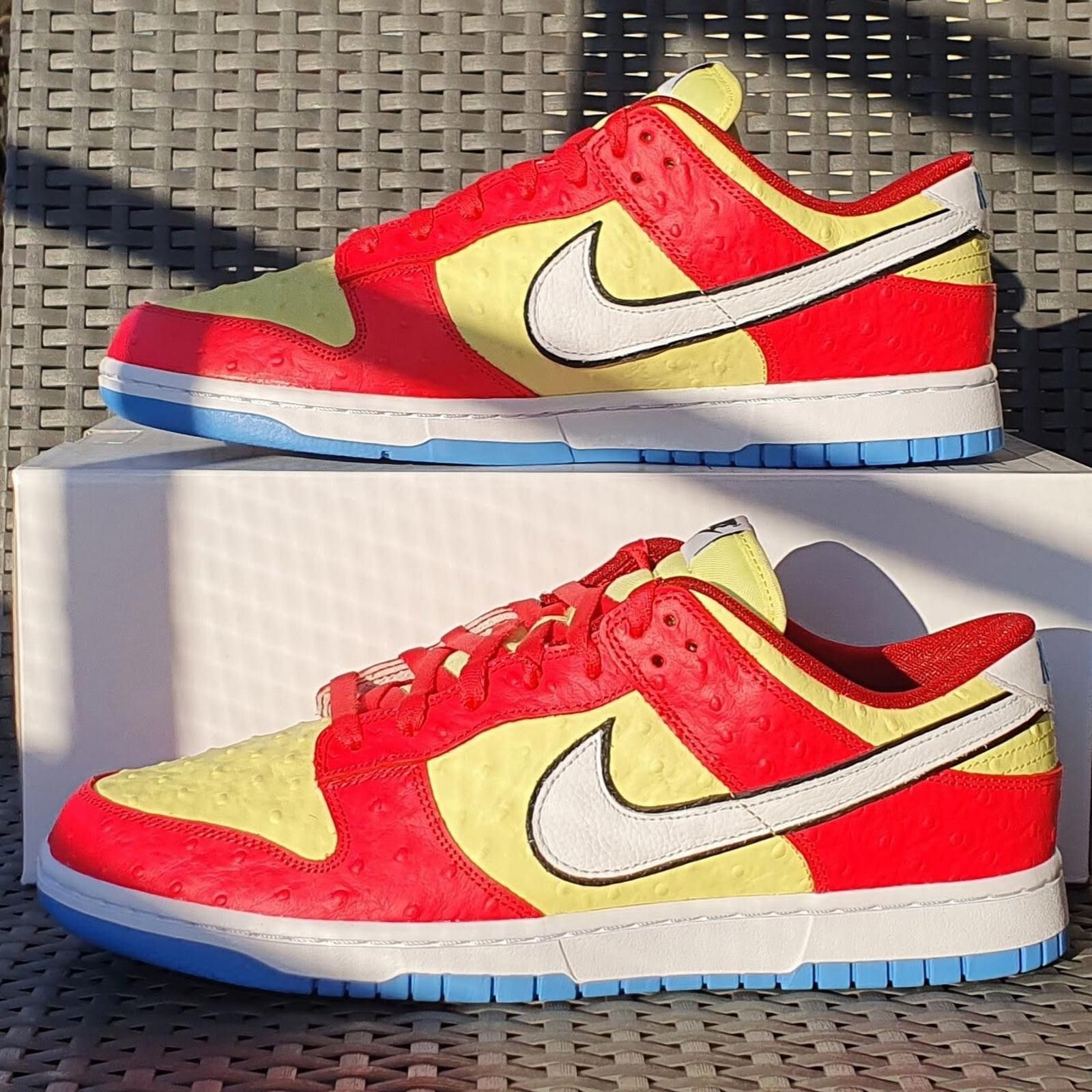 Nike Size 11.5 - Nike Dunk Low Unlocked - Premium 'Bart' theme Size US 11.5 / EU 44-45 - 1 Thumbnail