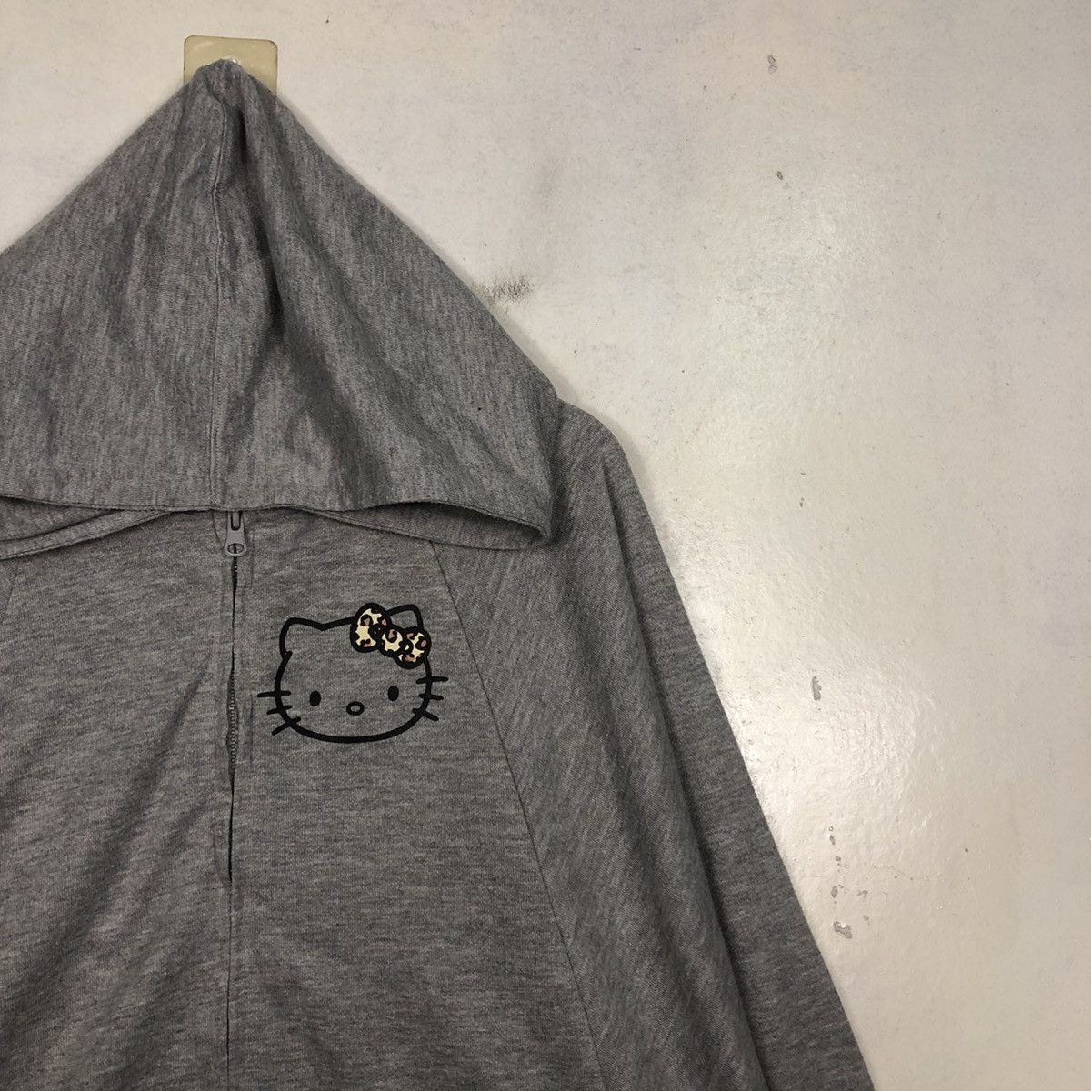 Japanese Brand 📌Zipper Jacket Sweater Hoodie Hello Kitty Cartoon Big Logo Size US L / EU 52-54 / 3 - 8 Thumbnail