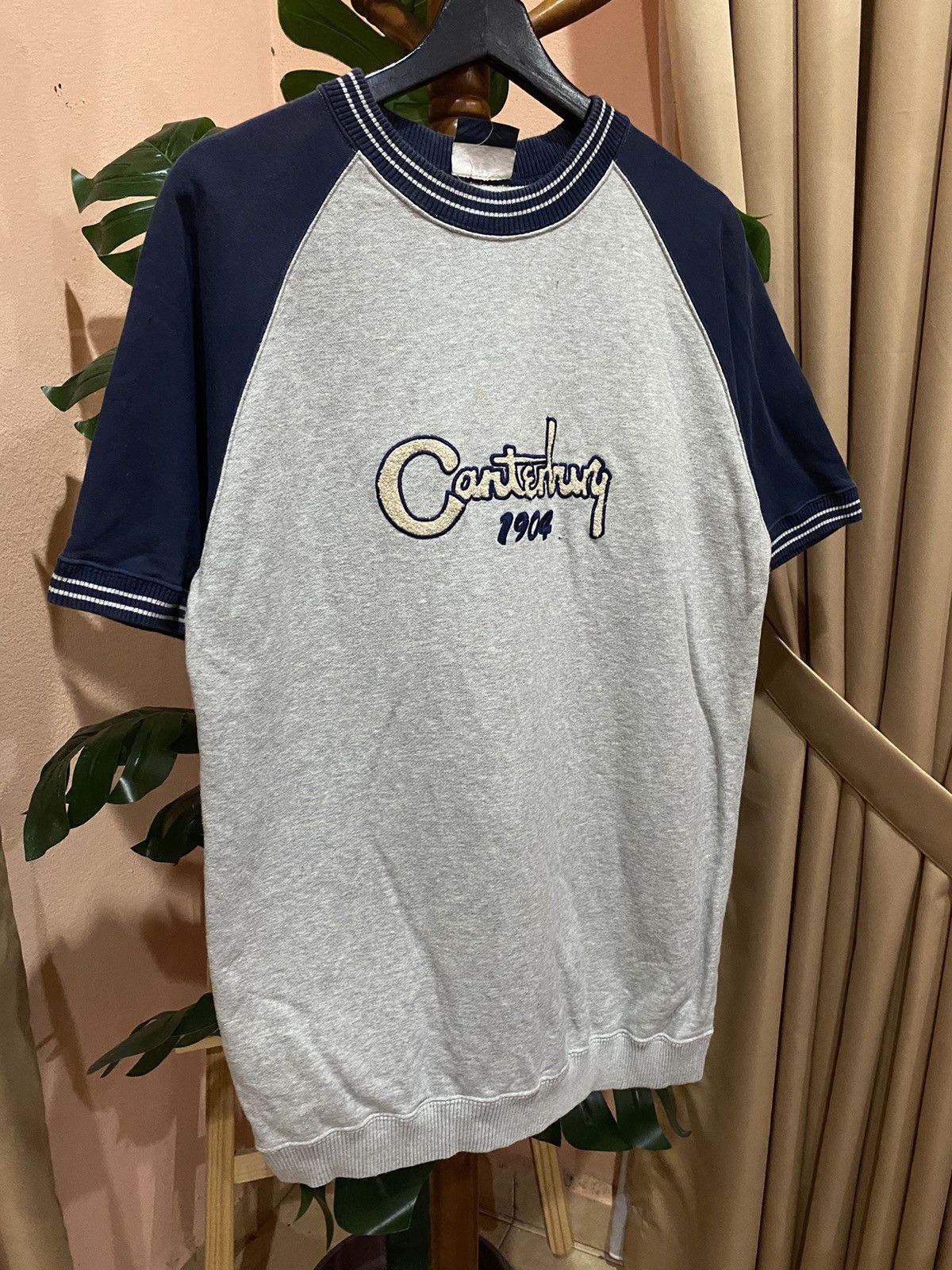 Canterbury of New Zealand VINTAGE 90S CANTERBURRY SHORT SLEEVES SWEATSHIRT Size US M / EU 48-50 / 2 - 3 Thumbnail